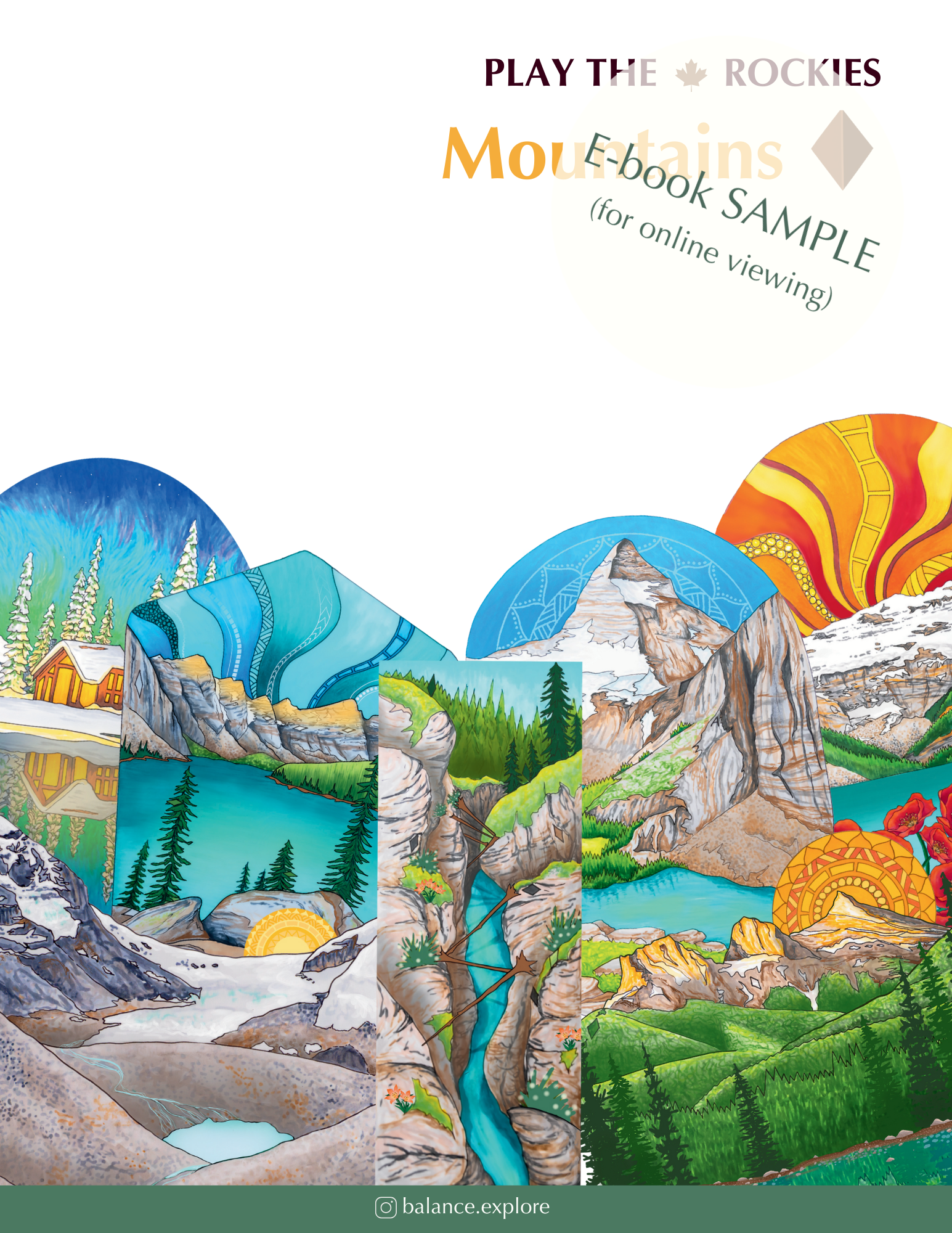 E-book of all: 54 Information Sheets • Mountains • Wildlife • Activities • Wildflowers