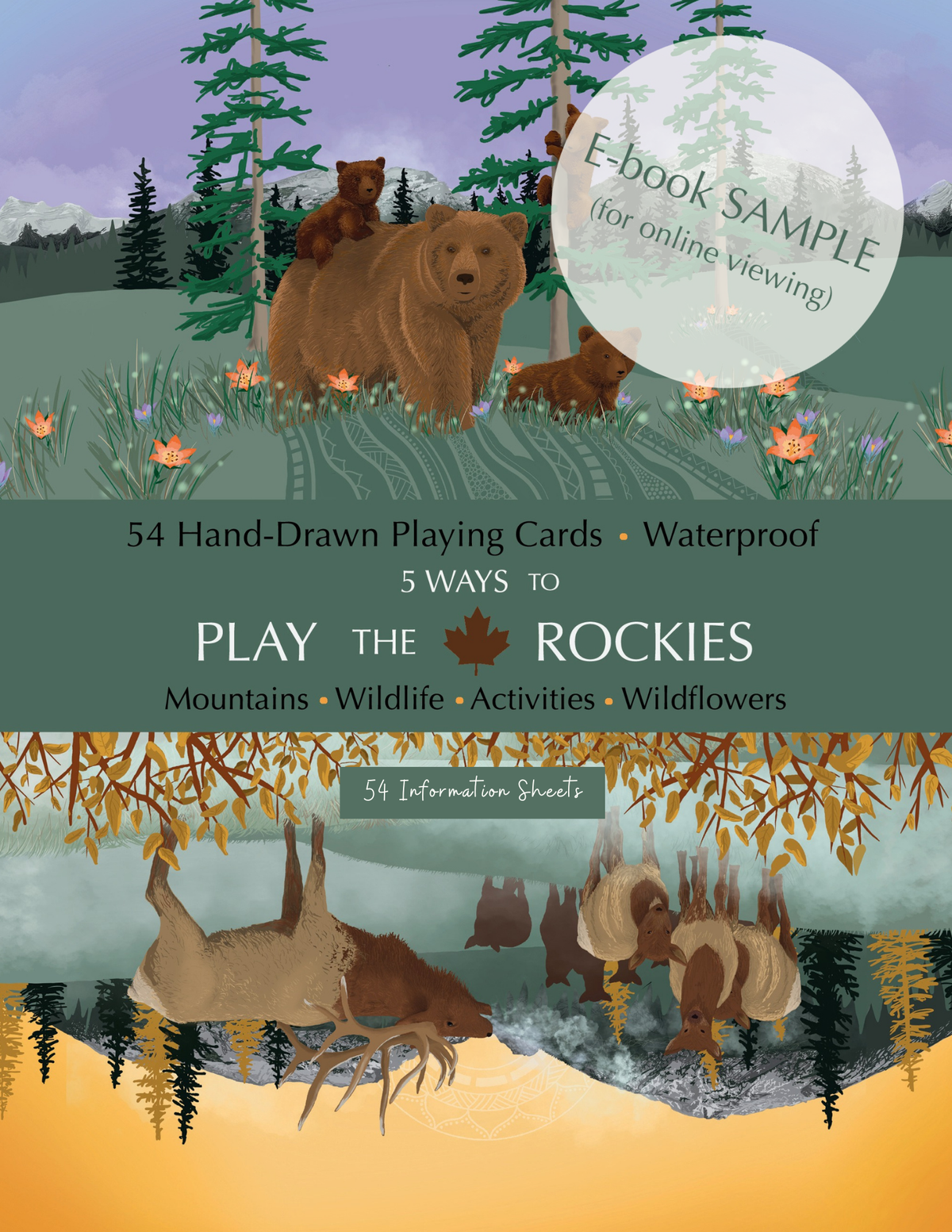 E-book of all: 54 Information Sheets • Mountains • Wildlife • Activities • Wildflowers