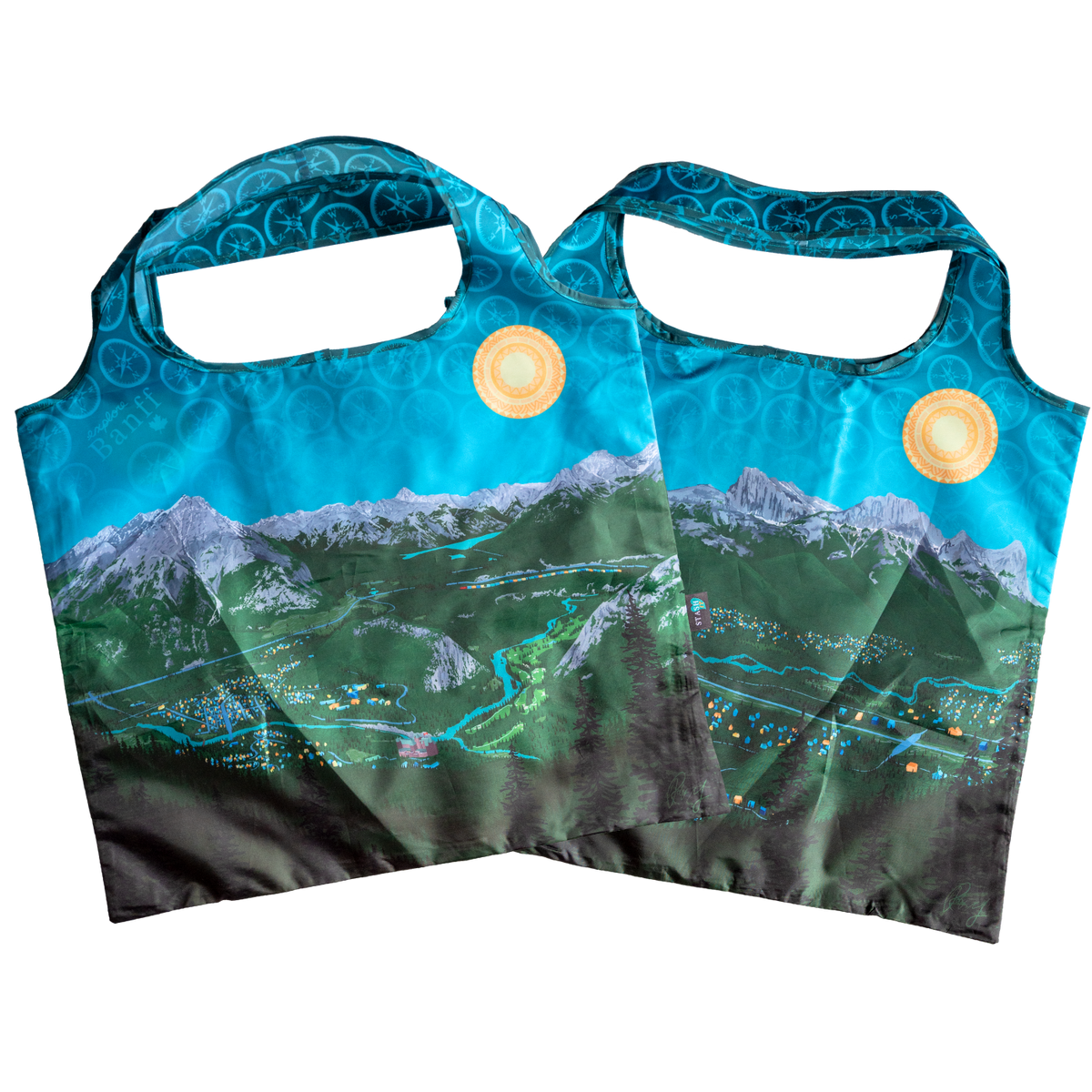 Explore the Rockies: Reusable Tote Bag ⌲ Canmore + Banff