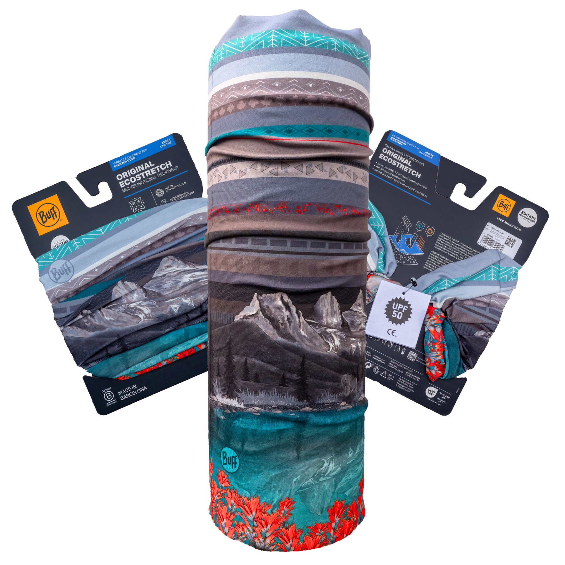 Black + White Three Sisters Buff ⌲ LIMITED EDITION