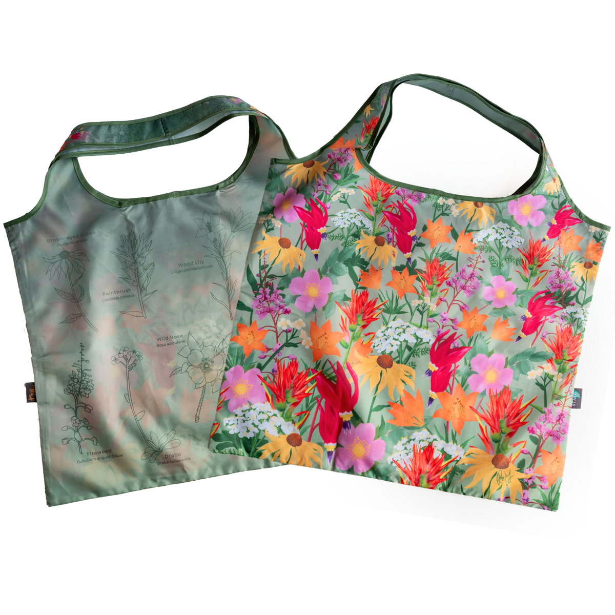 Wildflowers of the Rockies: Reusable Tote Bag