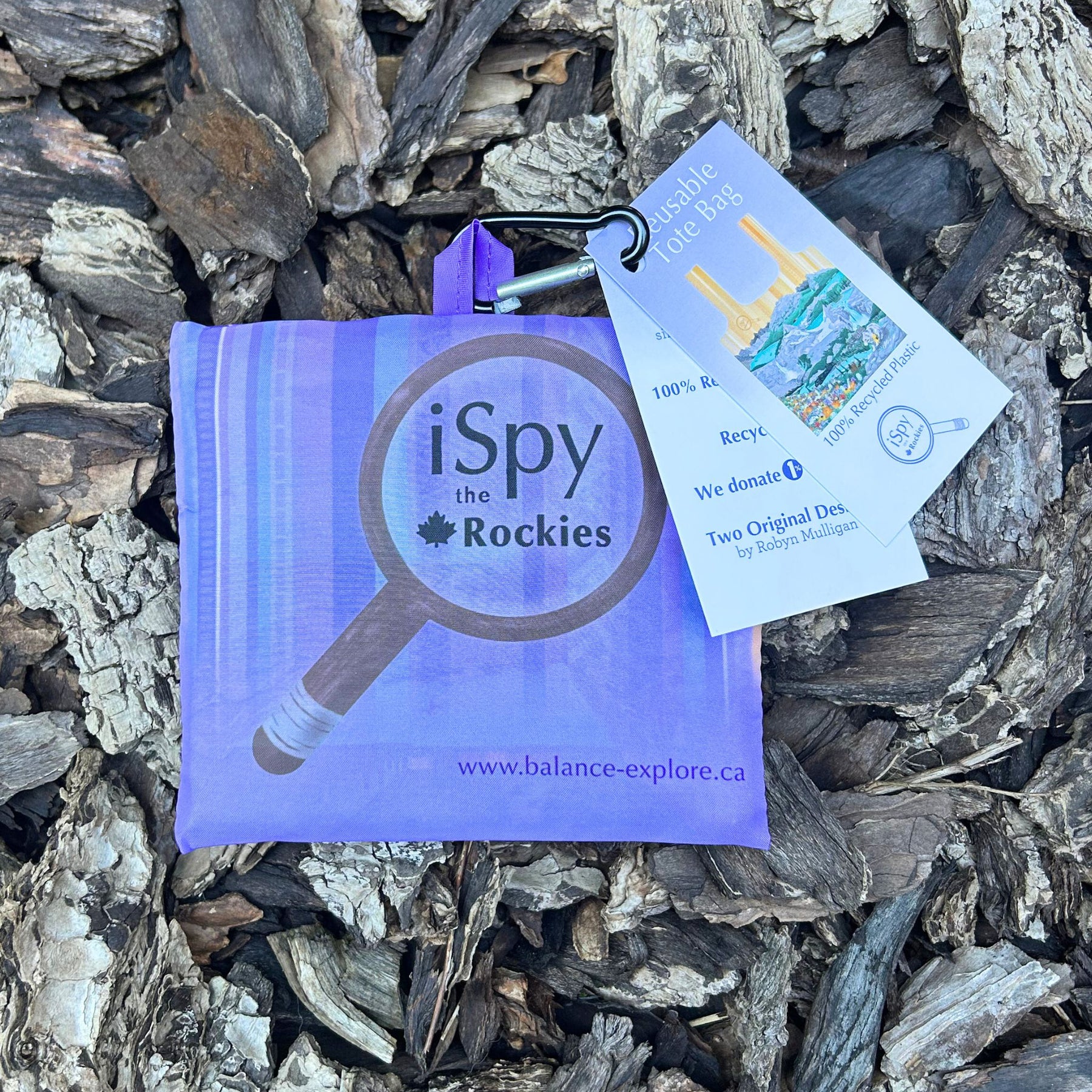 iSpy the Rockies : Reusable Tote Bag ⌲ Summer + Winter