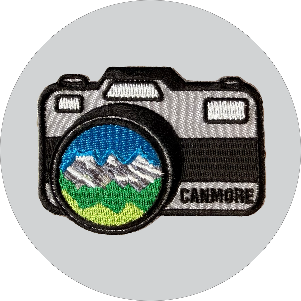 Canmore Camera Embroidered Patch