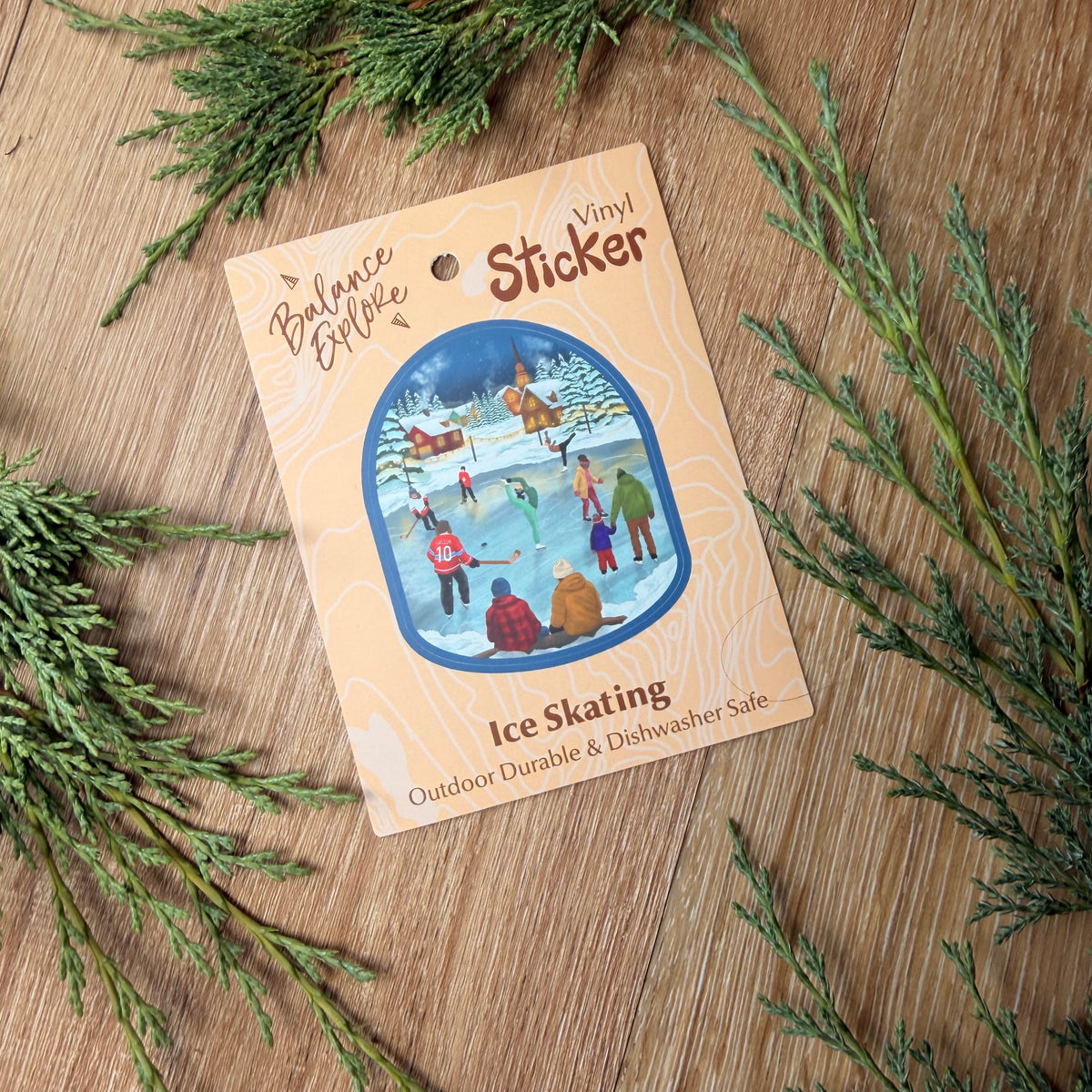 Ice Skater - Stickers