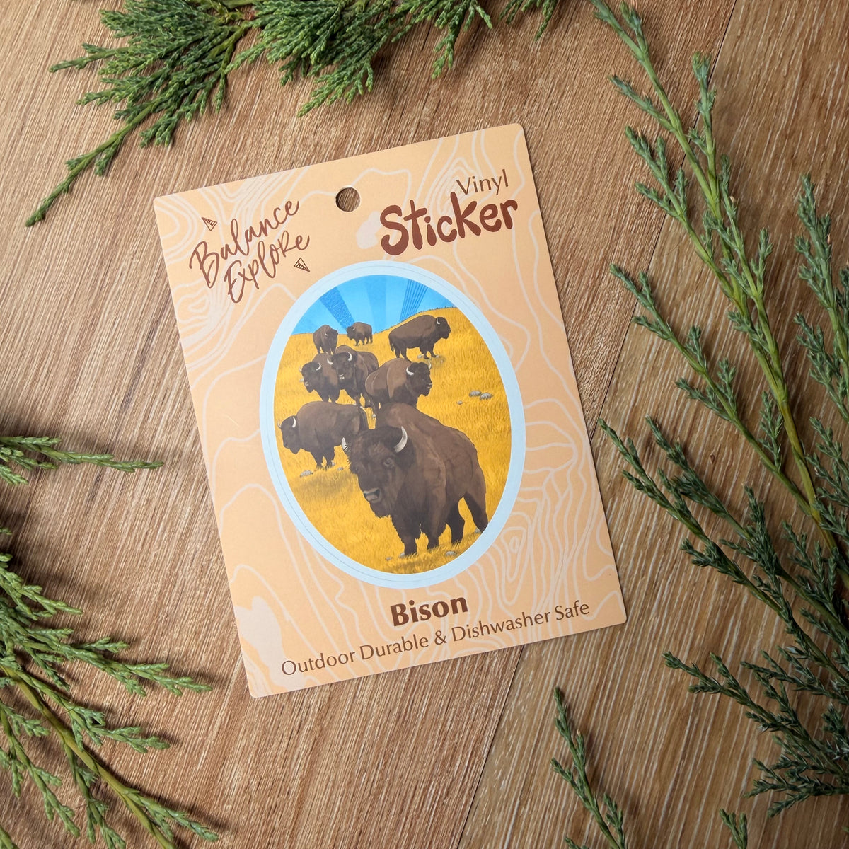 Bison Stickers