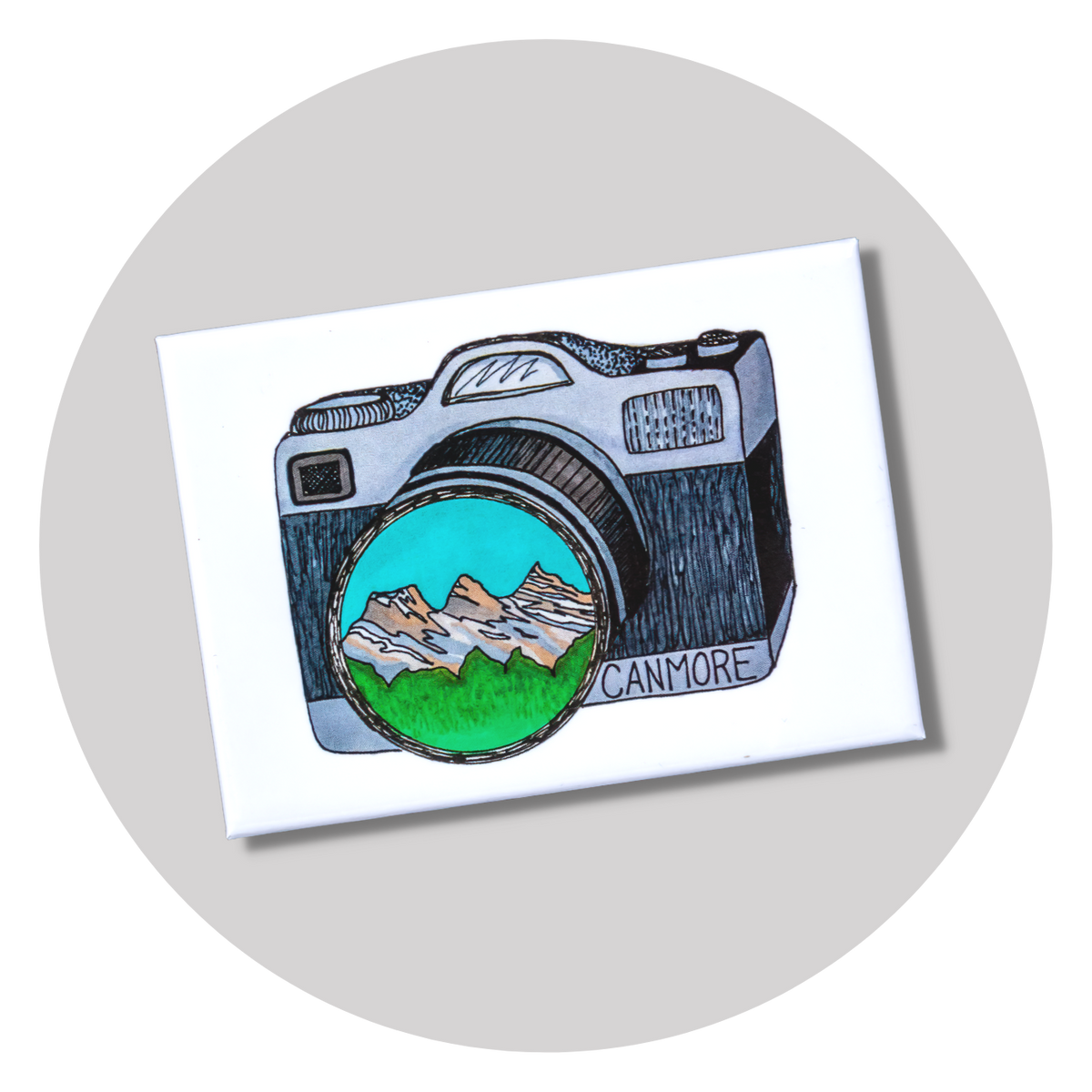 Canmore Camera Magnet