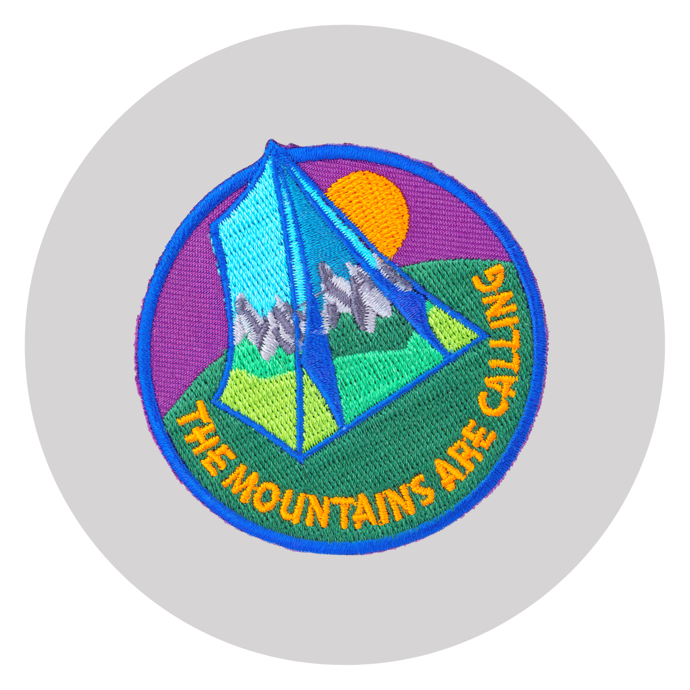 Camping Patch: Mountains Are Calling