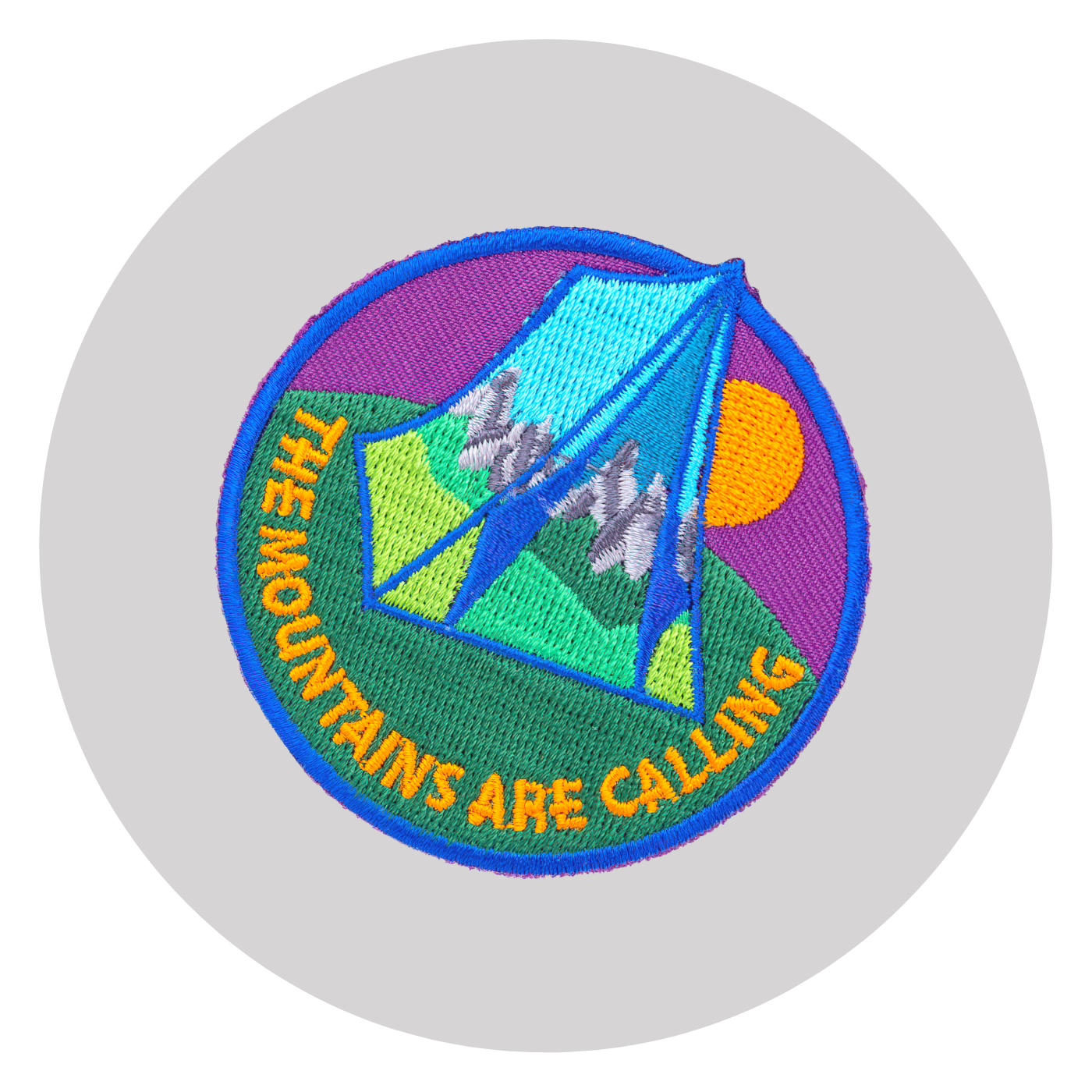 Camping Patch: Mountains Are Calling