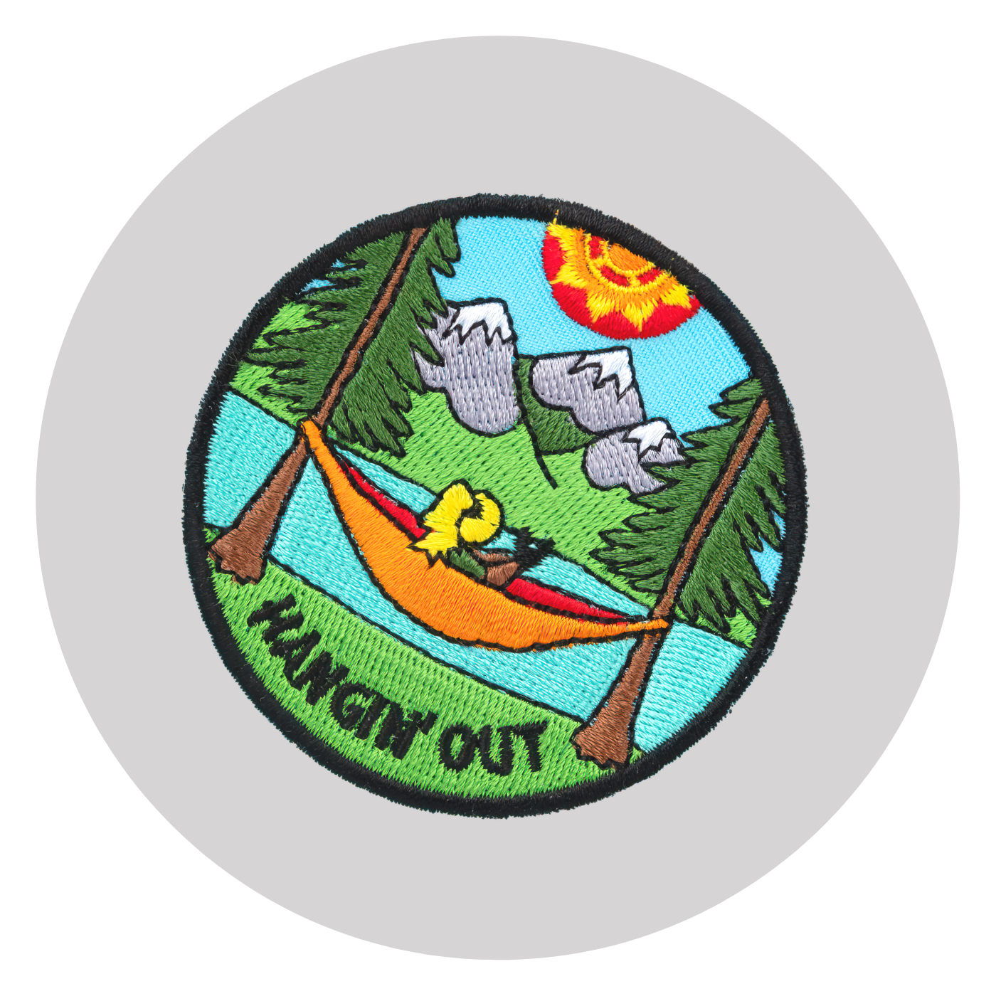 Hangin' Out Patch