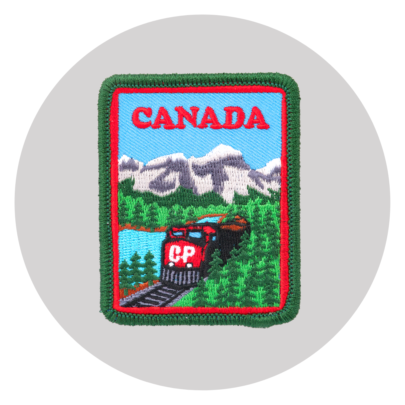 Canada Train Patch