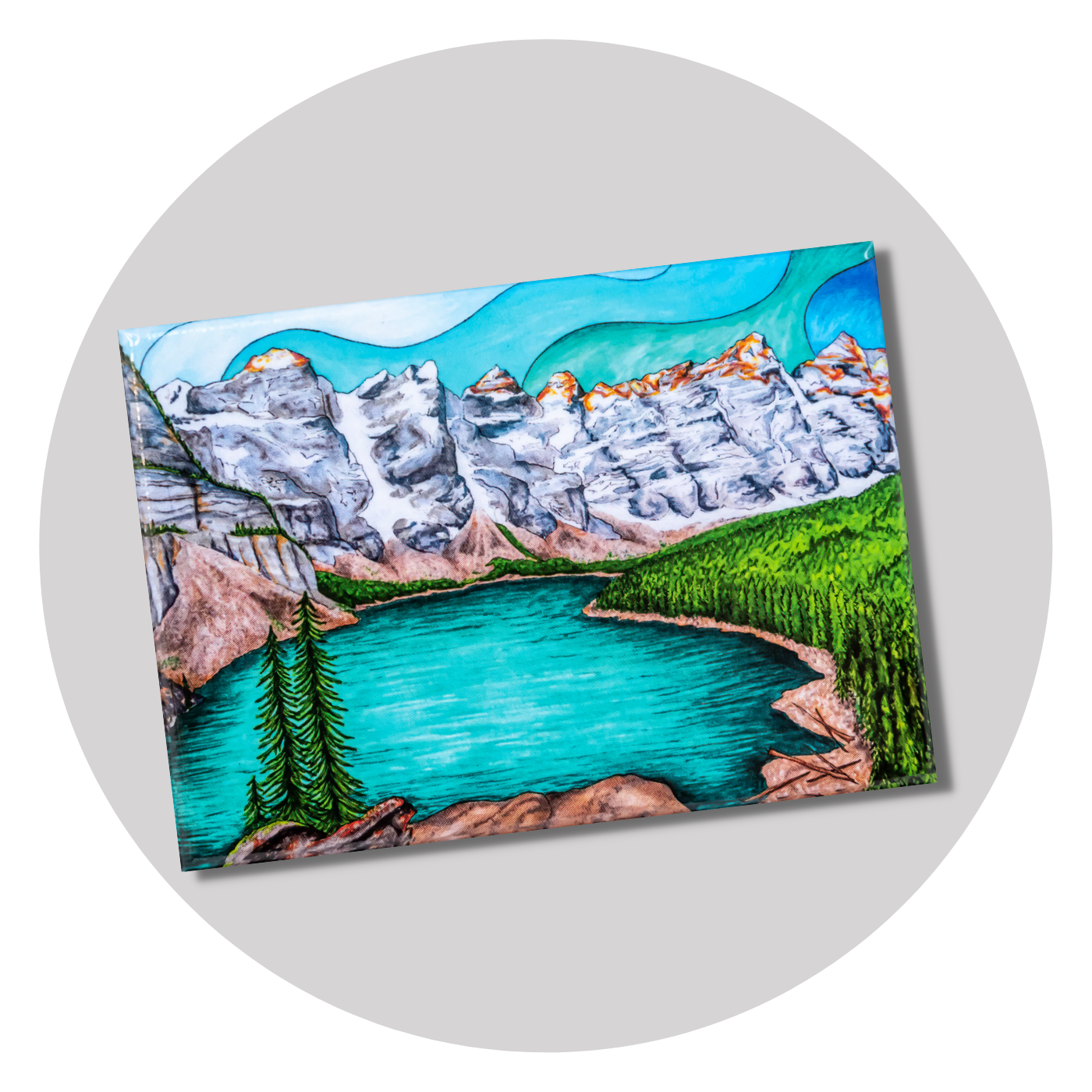 Moraine Lake Magnet
