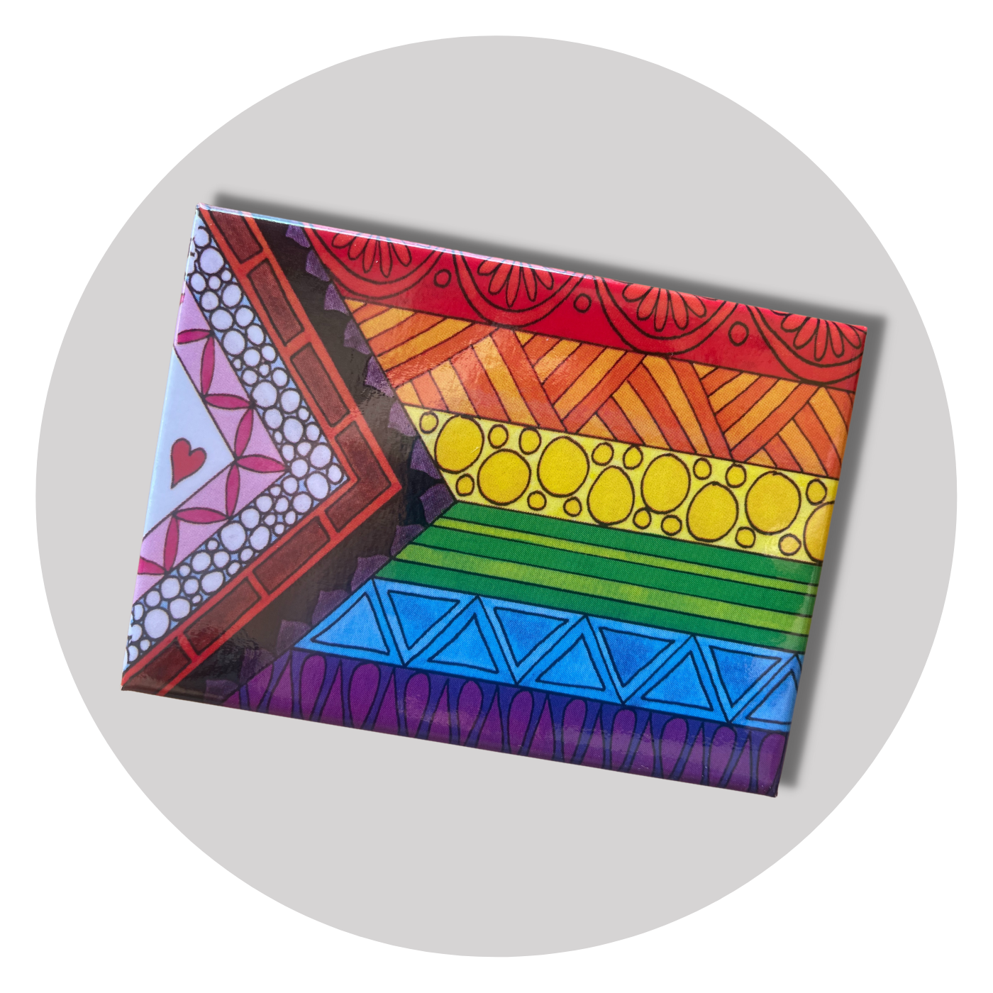 Progress Pride Flag Magnet