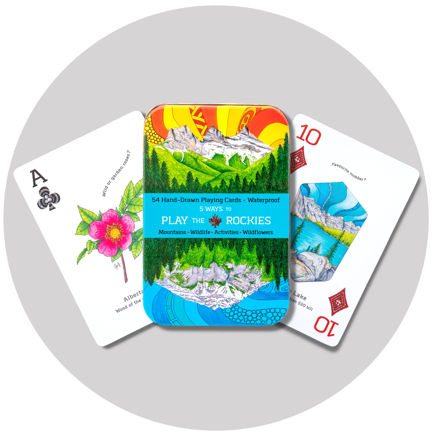 Playing Cards - Play the Canadian Rockies