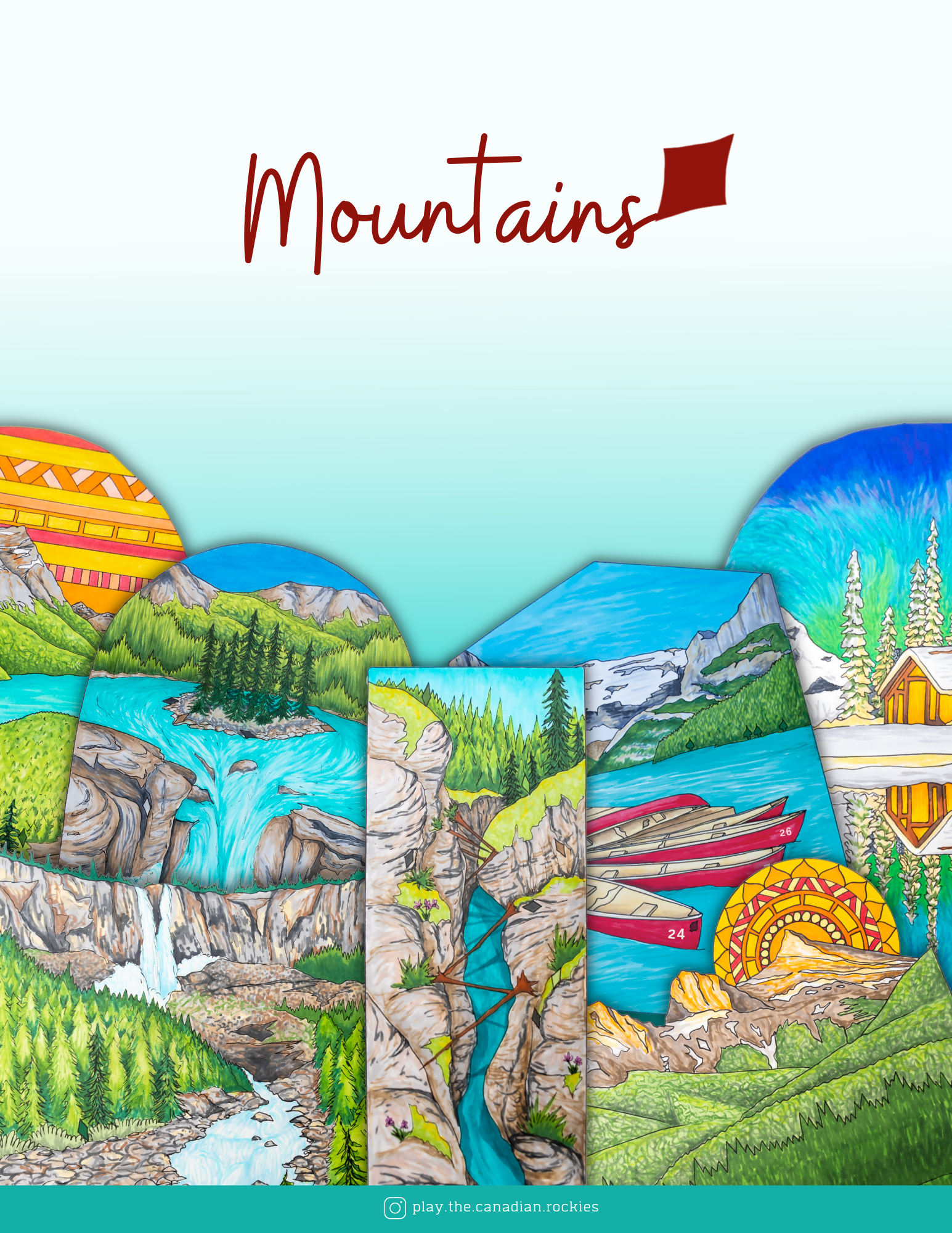 E-book of all: 54 Information Sheets • Mountains • Wildlife • Activities • Wildflowers