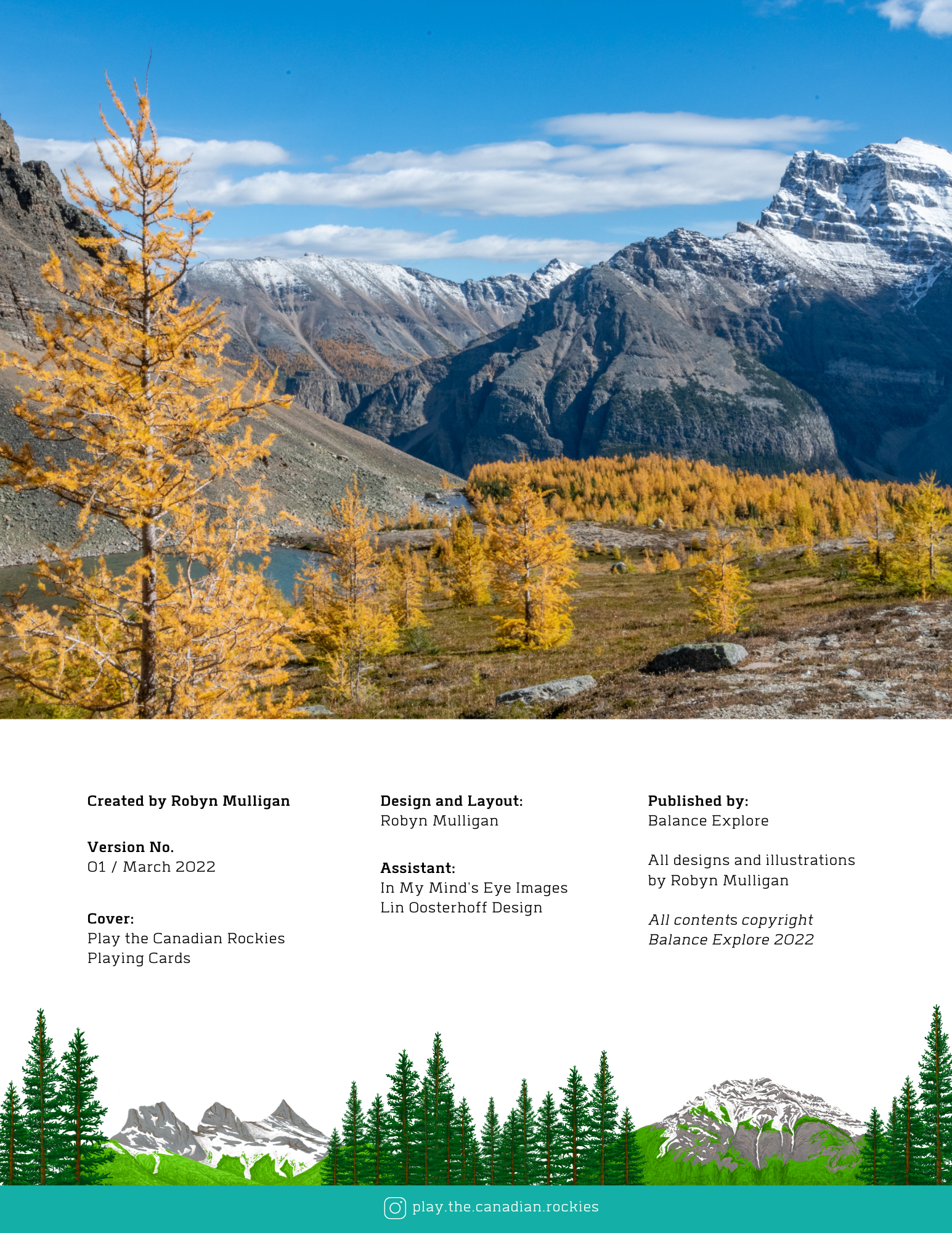 E-book of all: 54 Information Sheets • Mountains • Wildlife • Activities • Wildflowers