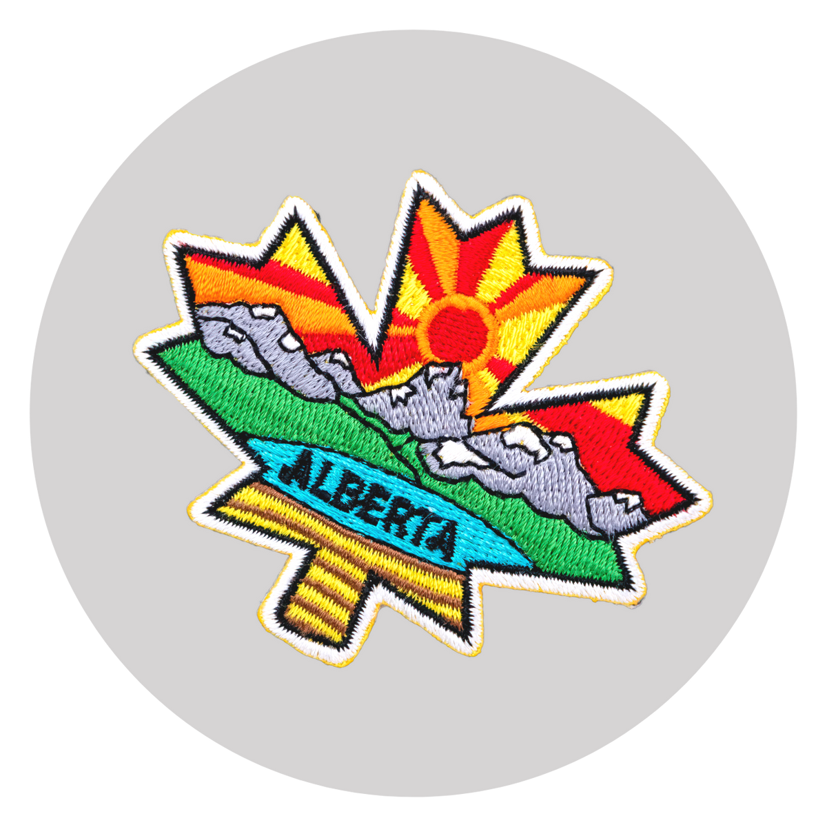 Alberta Maple Leaf Patch