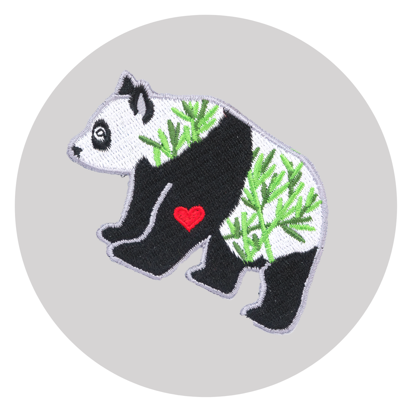 Panda Patch: Love Bamboo