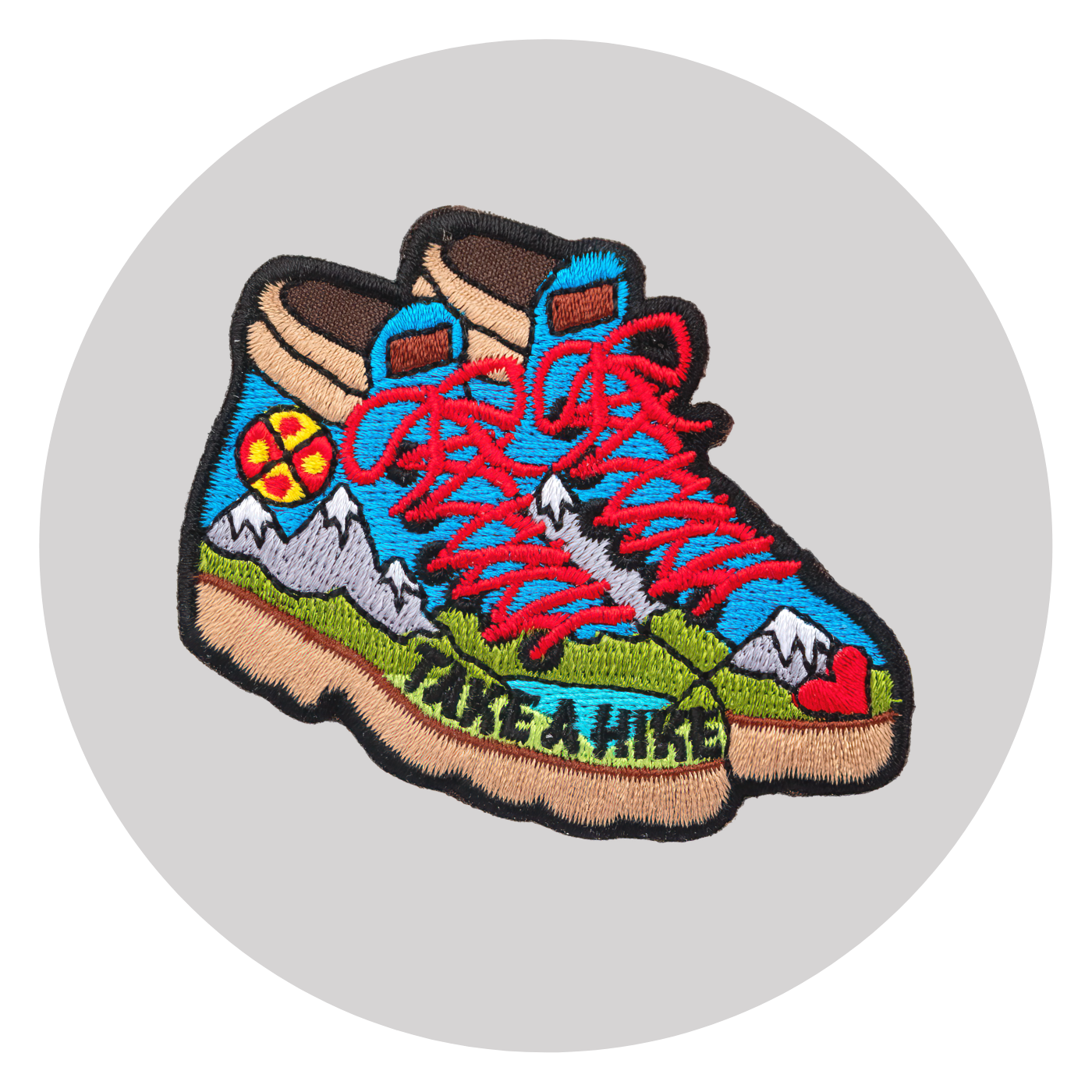 Hiking Boots Patch: Take A Hike