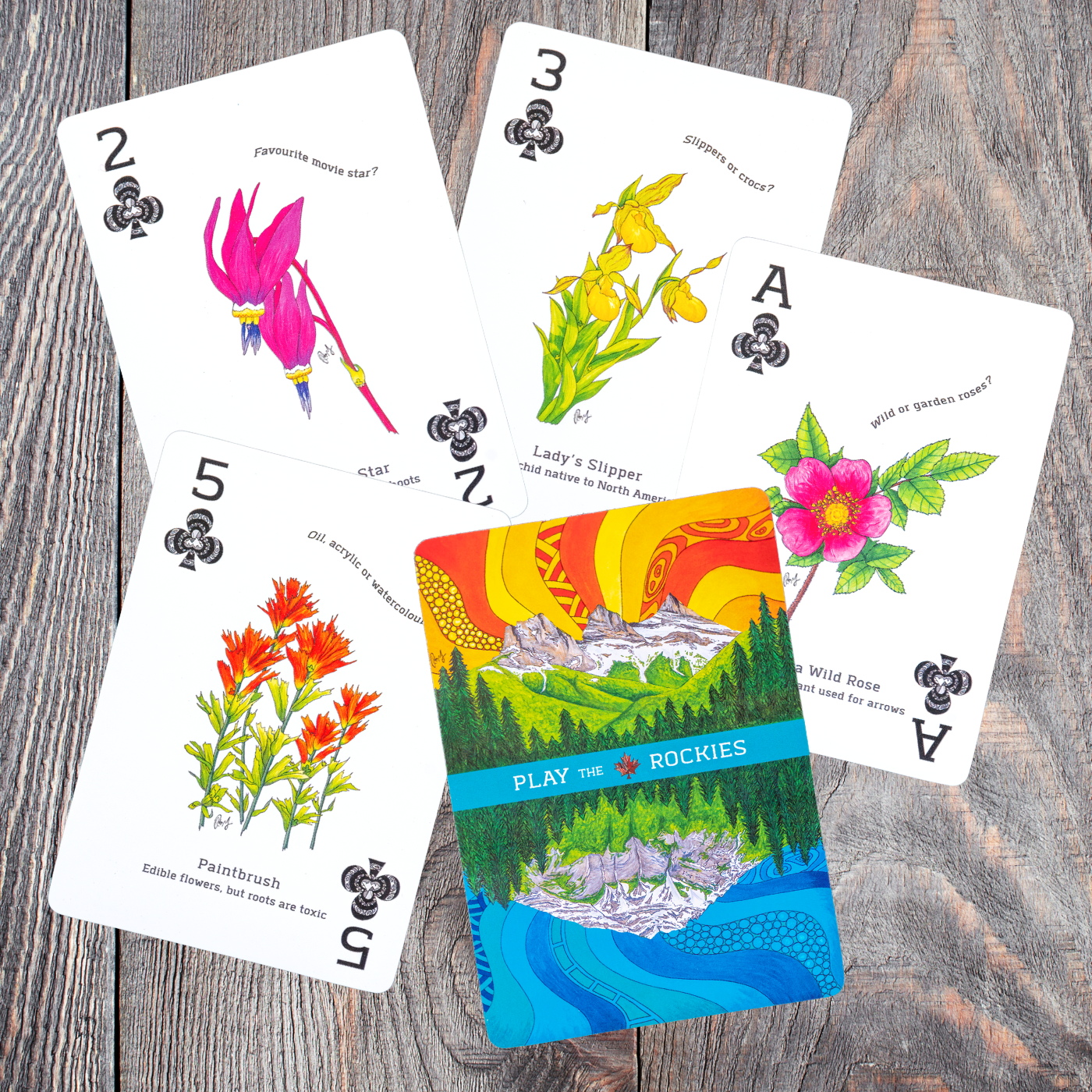 Playing Cards - Play the Canadian Rockies