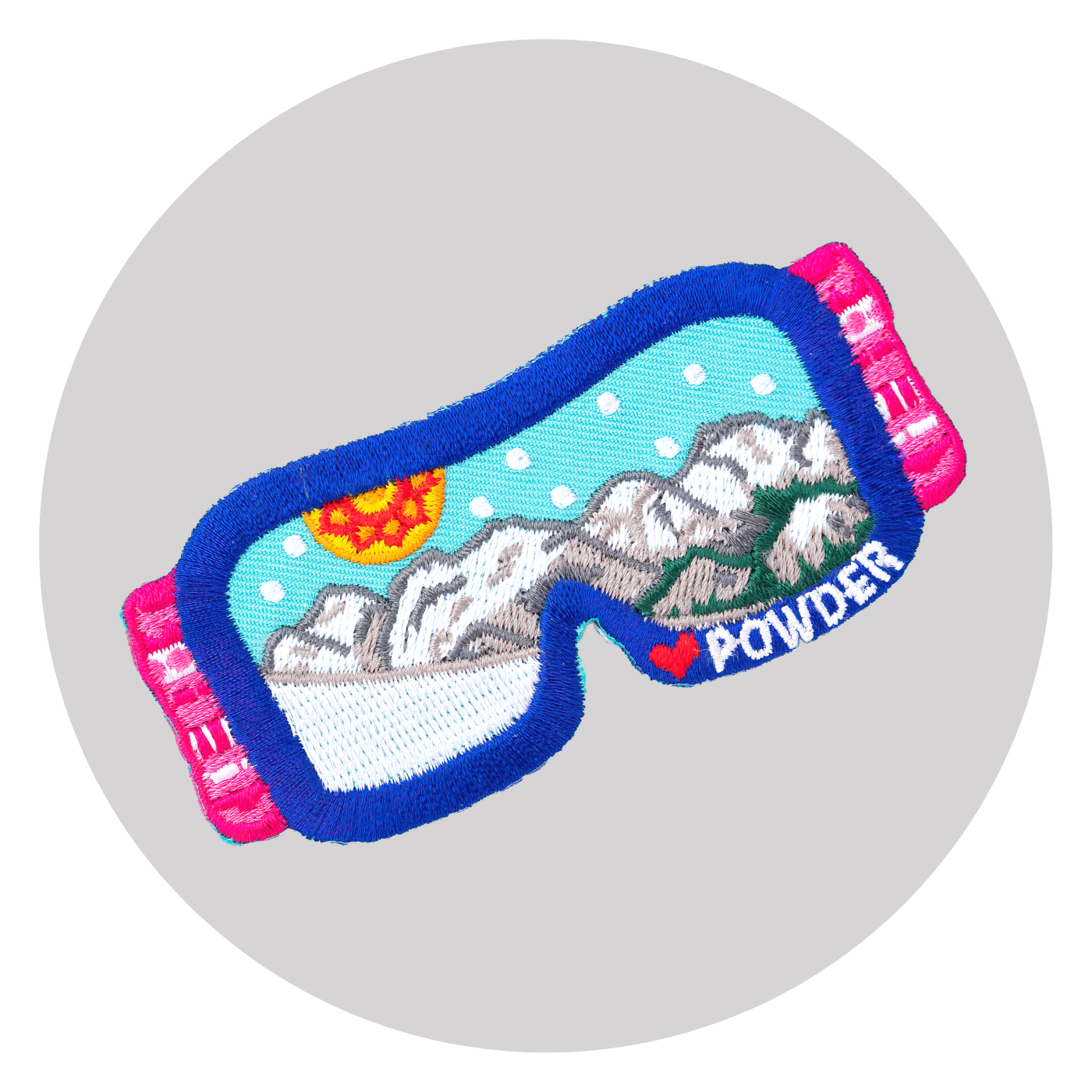 Goggles Patch: Love Powder