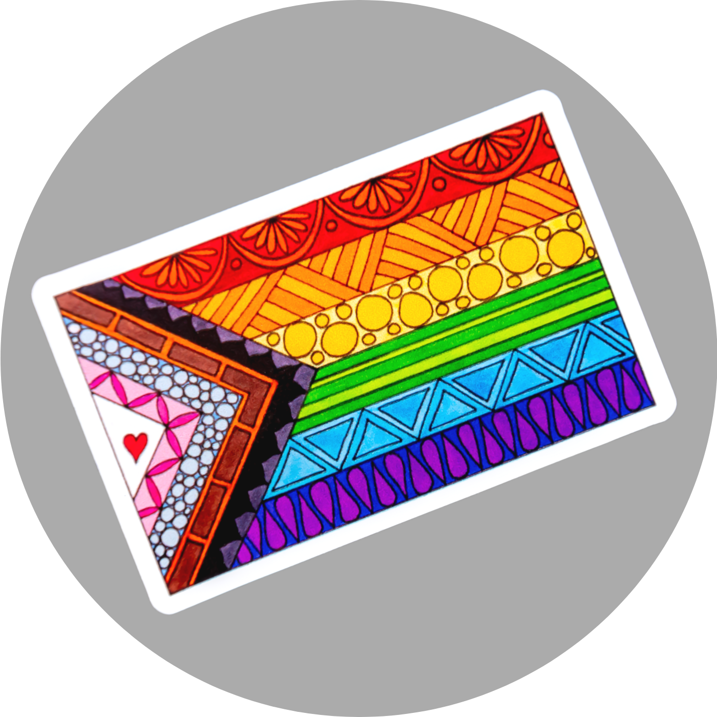 Pride Sticker ⌲ Medium 2.5"x4"