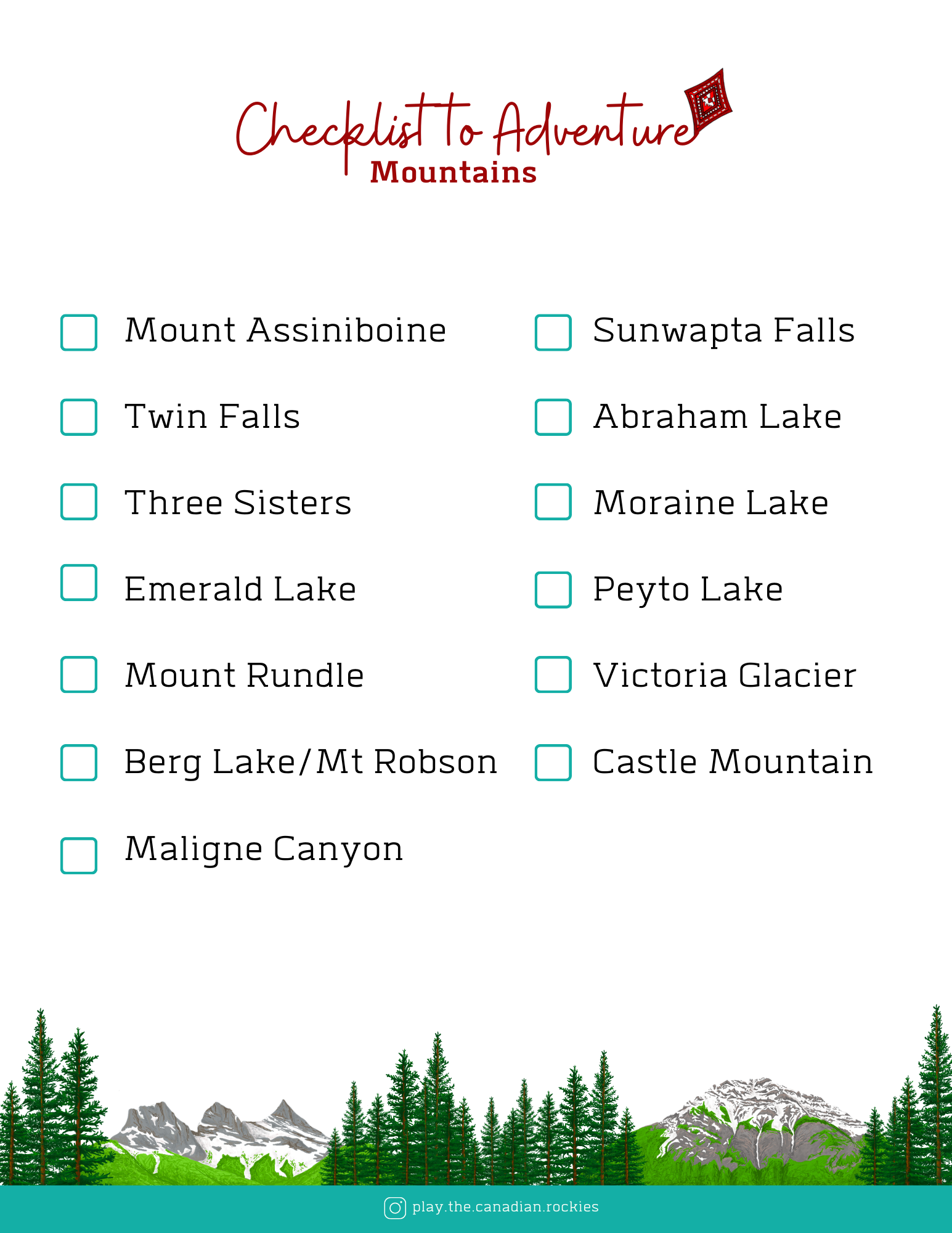 E-book of all: 54 Information Sheets • Mountains • Wildlife • Activities • Wildflowers