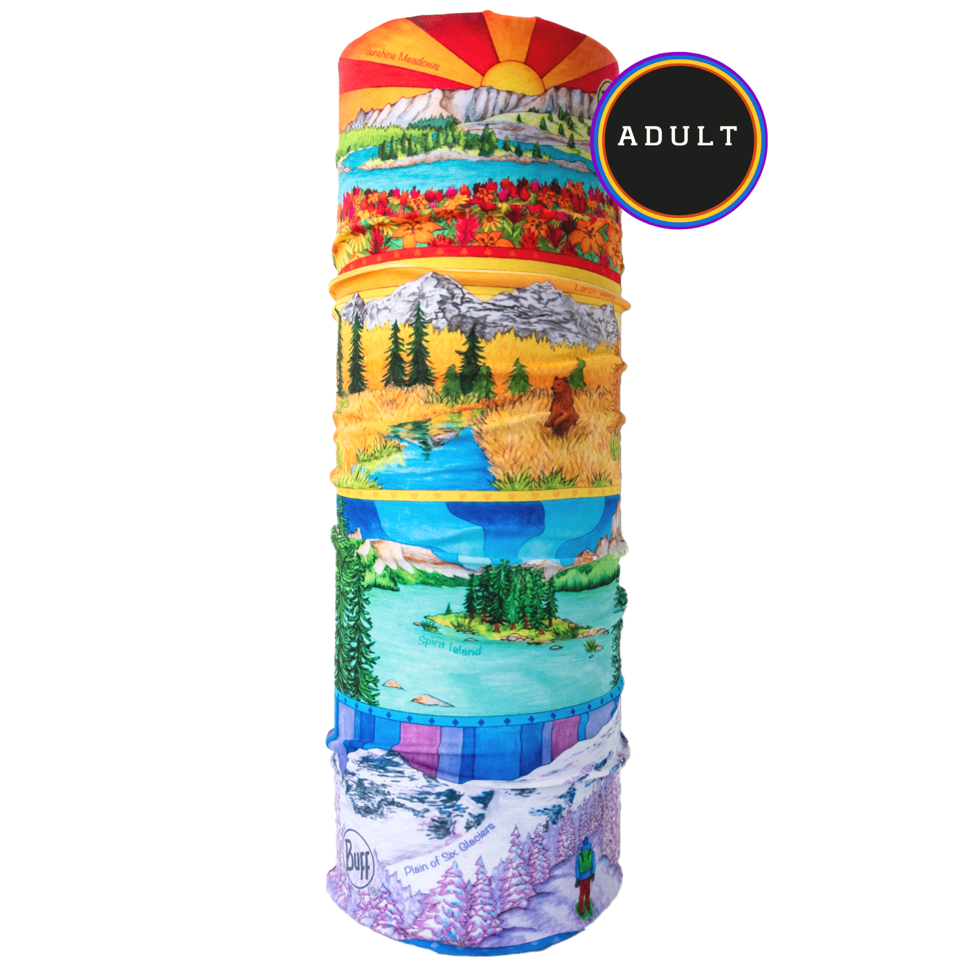 Rainbow Rockies Panorama Buff ⌲ LIMITED EDITION