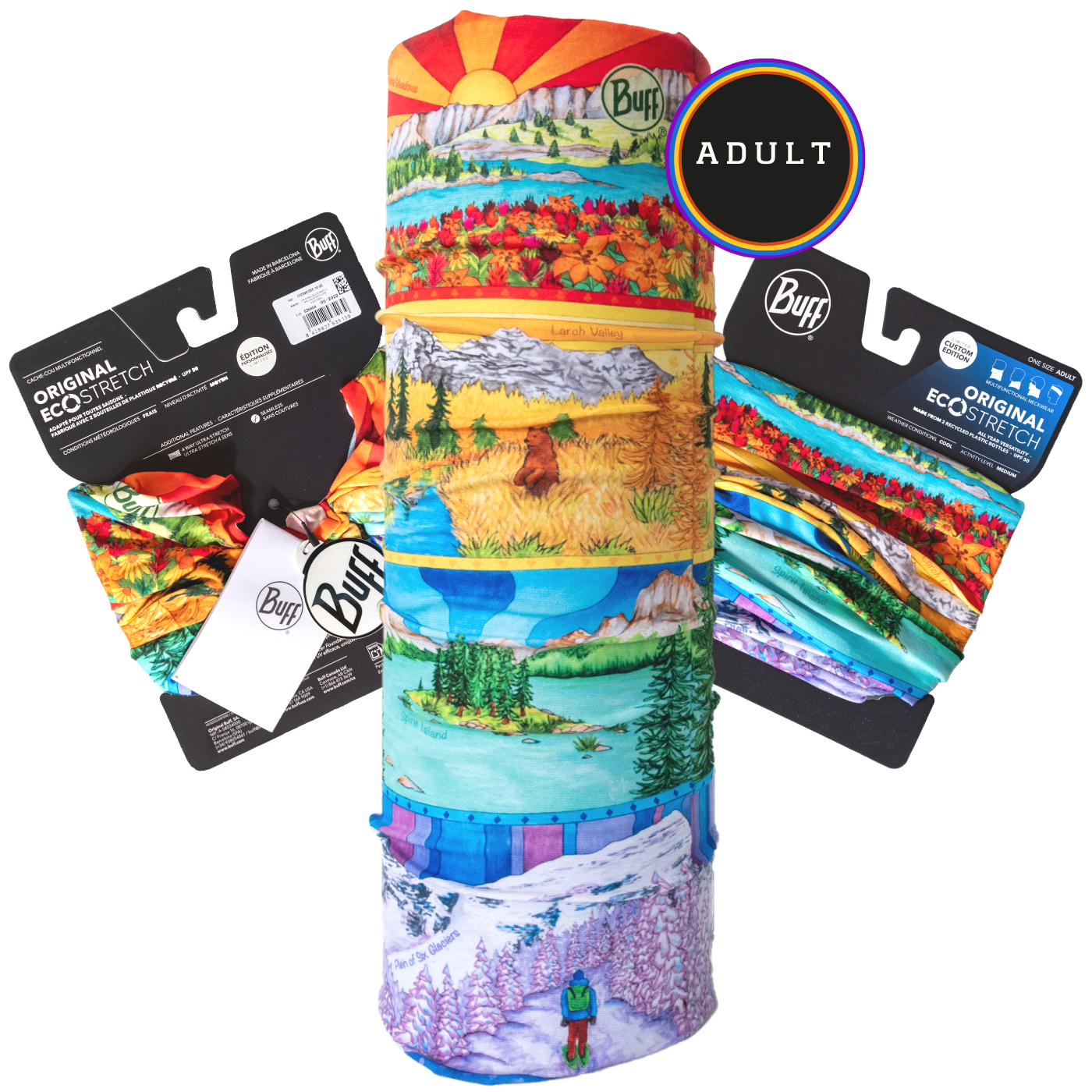 Rainbow Rockies Panorama Buff ⌲ LIMITED EDITION