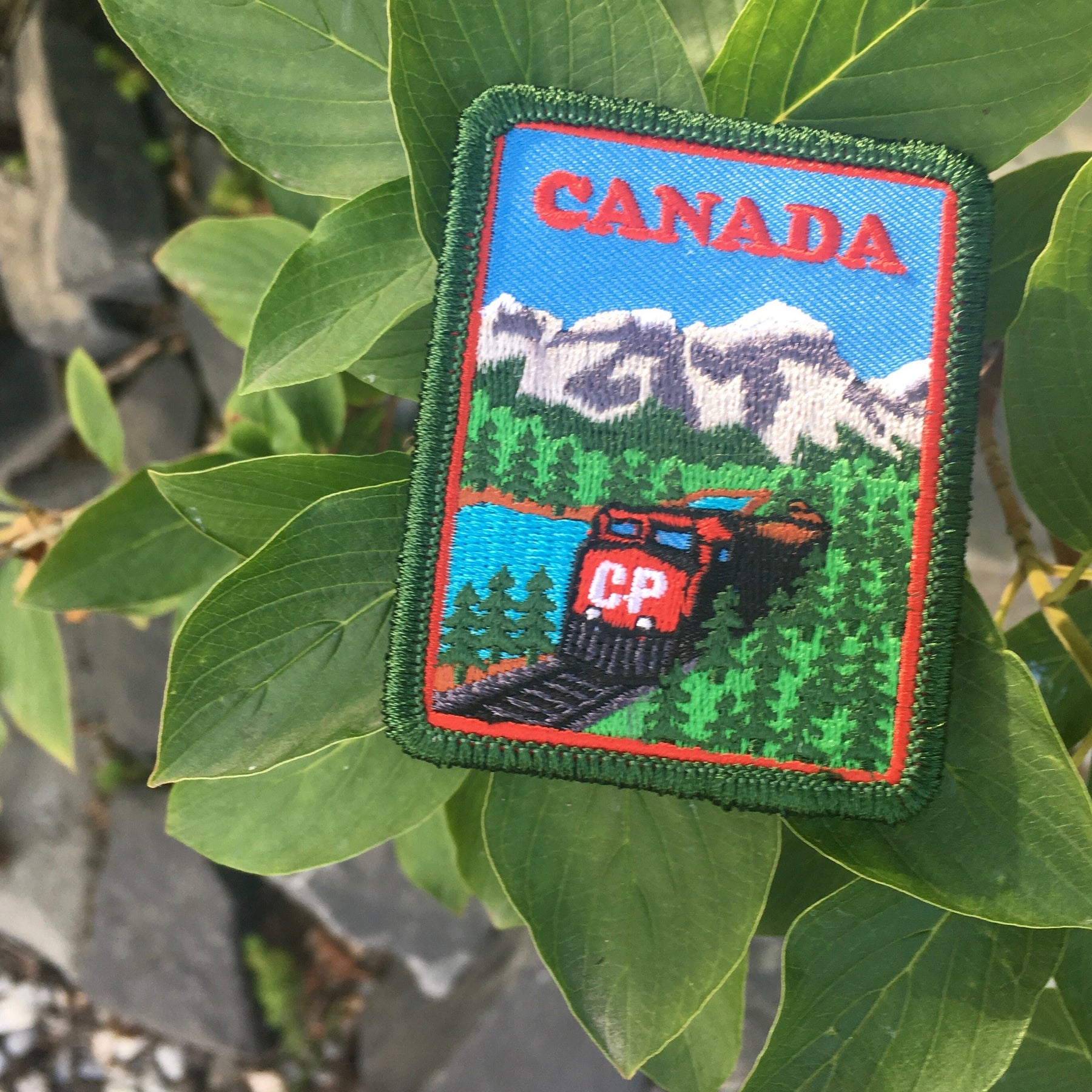 Canada Train Patch