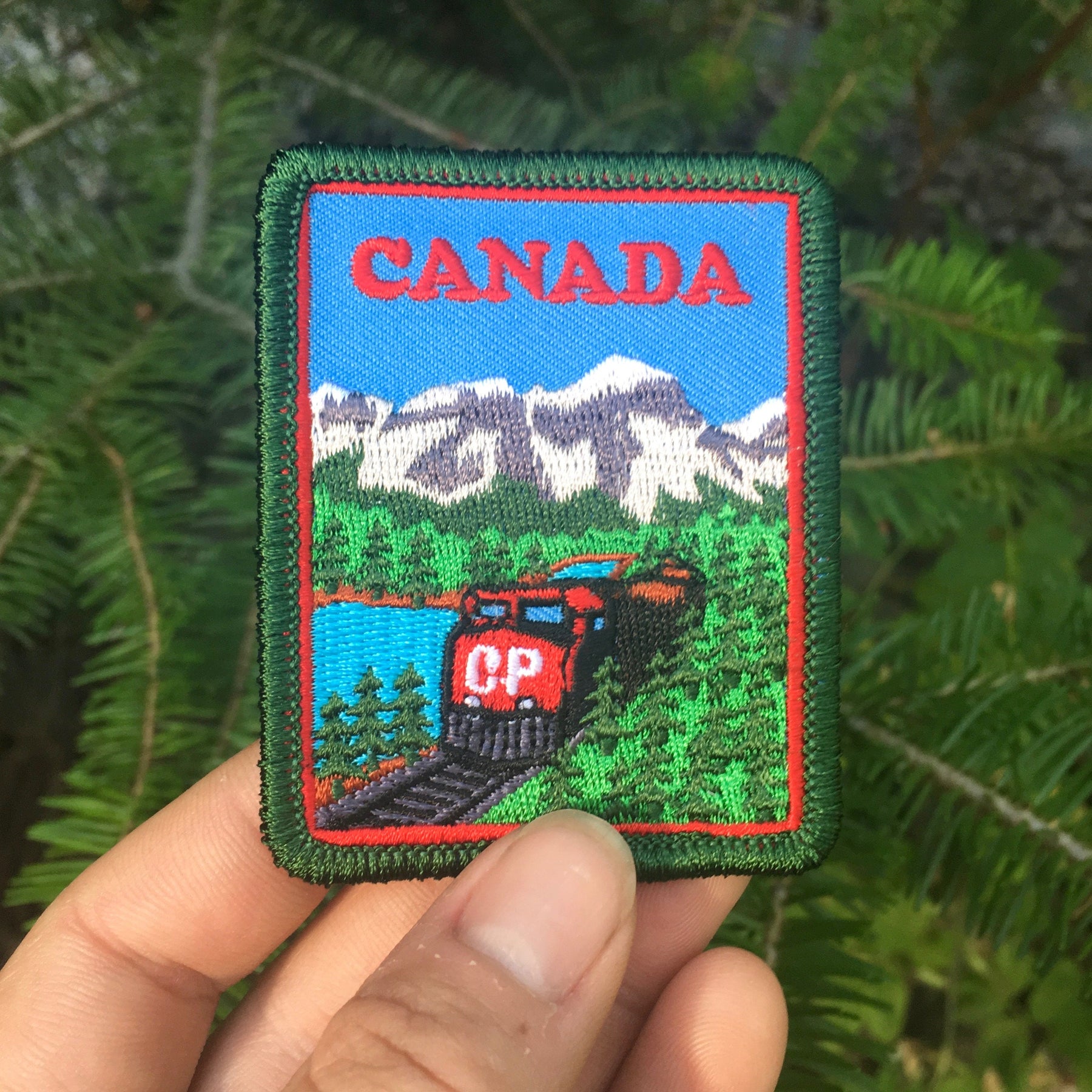 Canada Train Patch