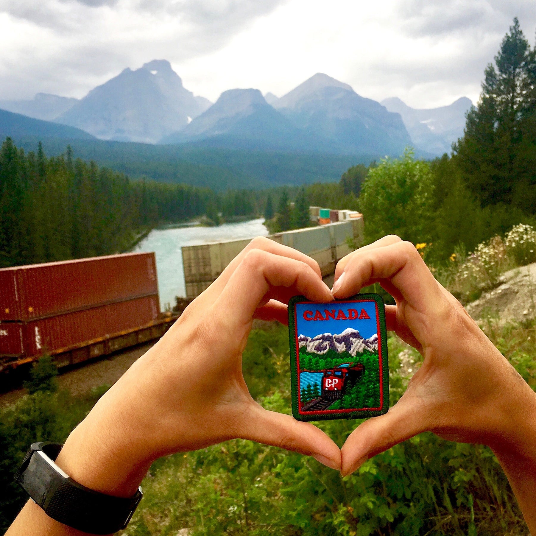 Canada Train Patch
