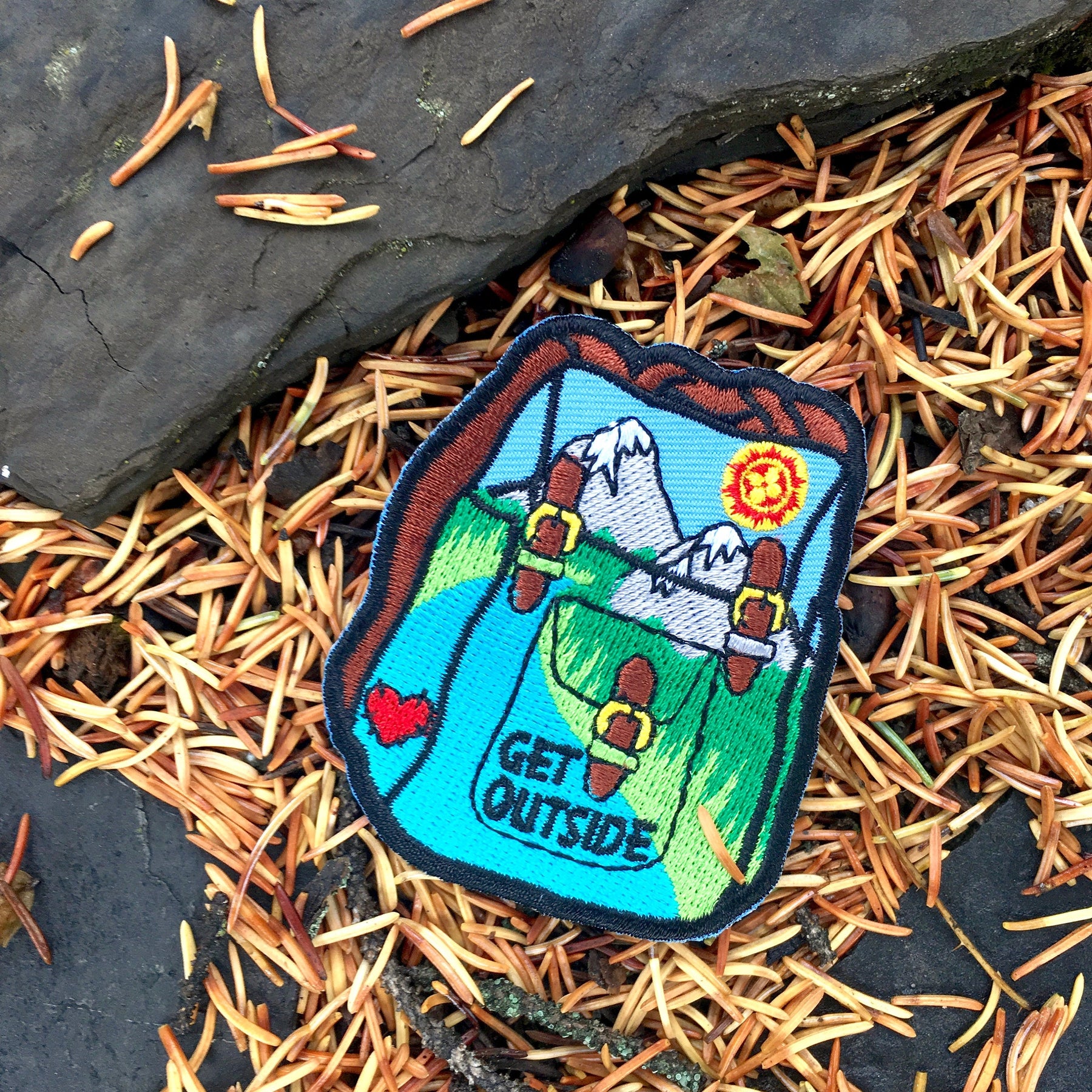 Backpack Patch: Get Outside
