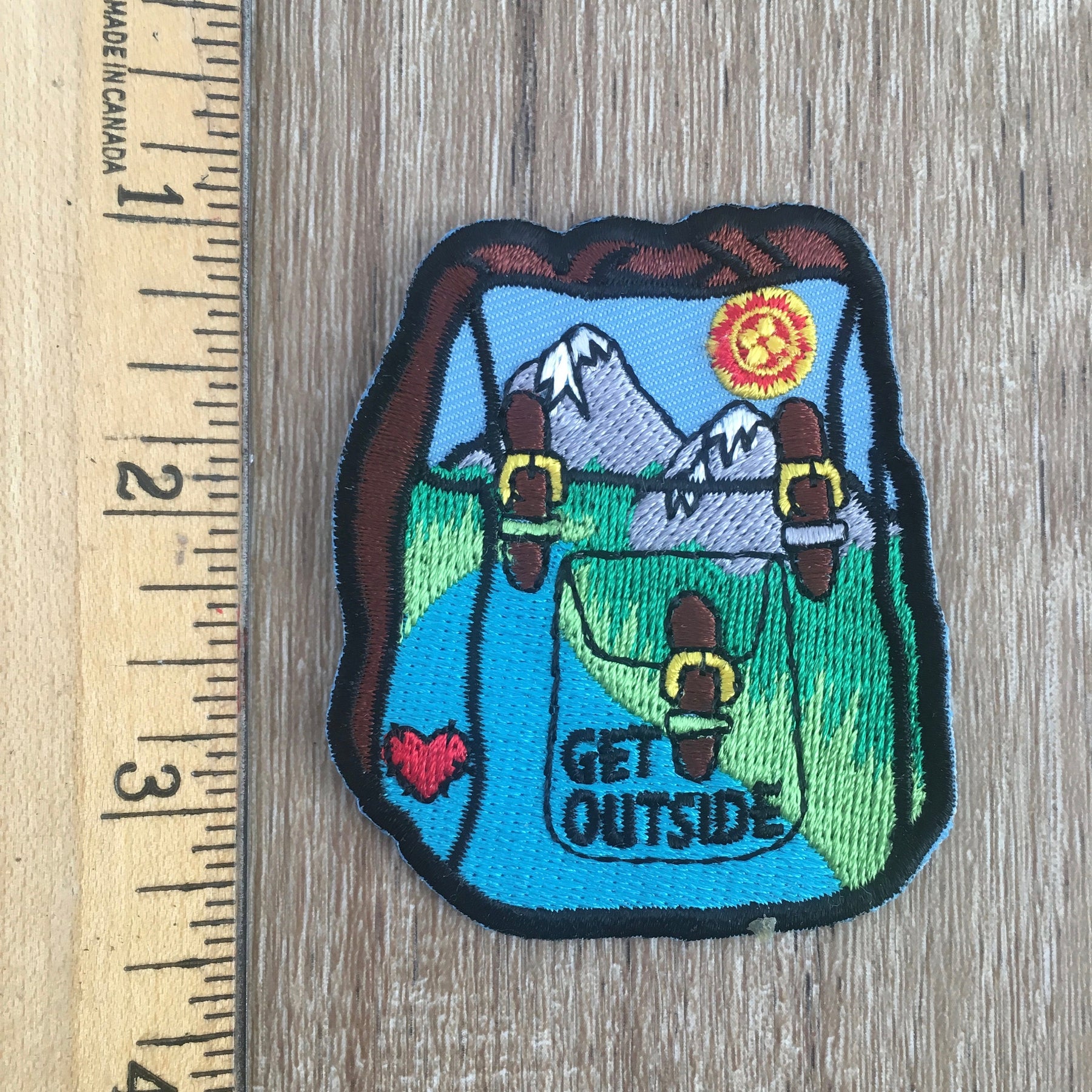 Backpack Patch: Get Outside