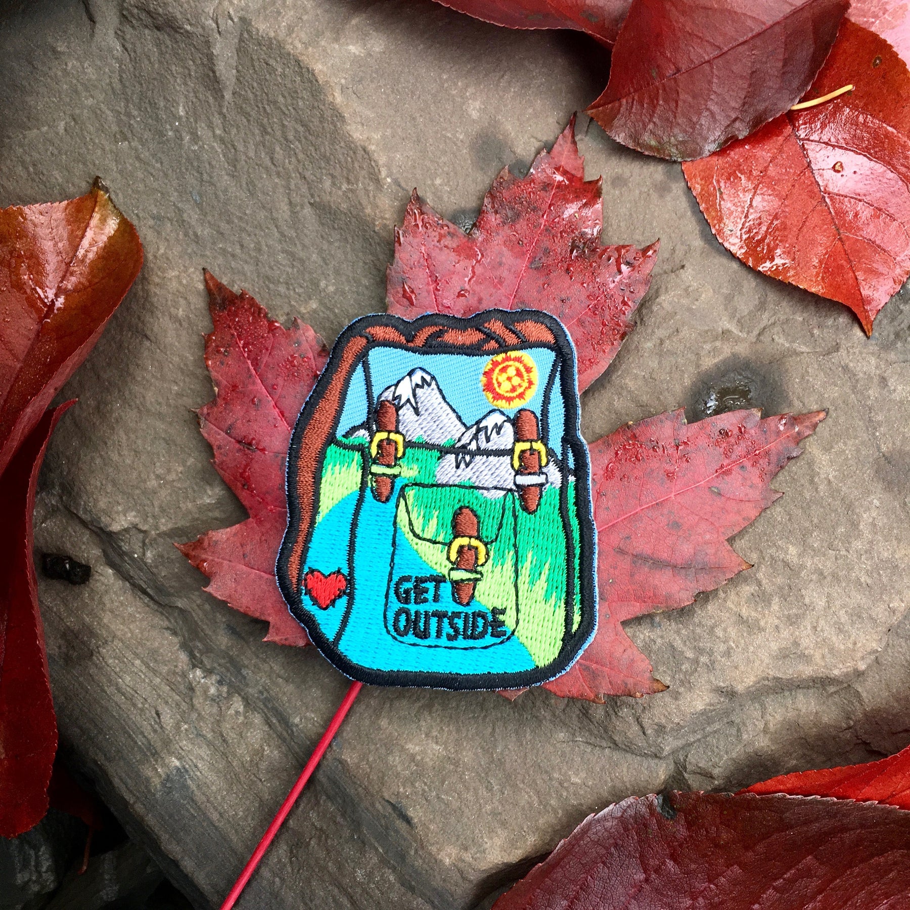 Backpack Patch: Get Outside