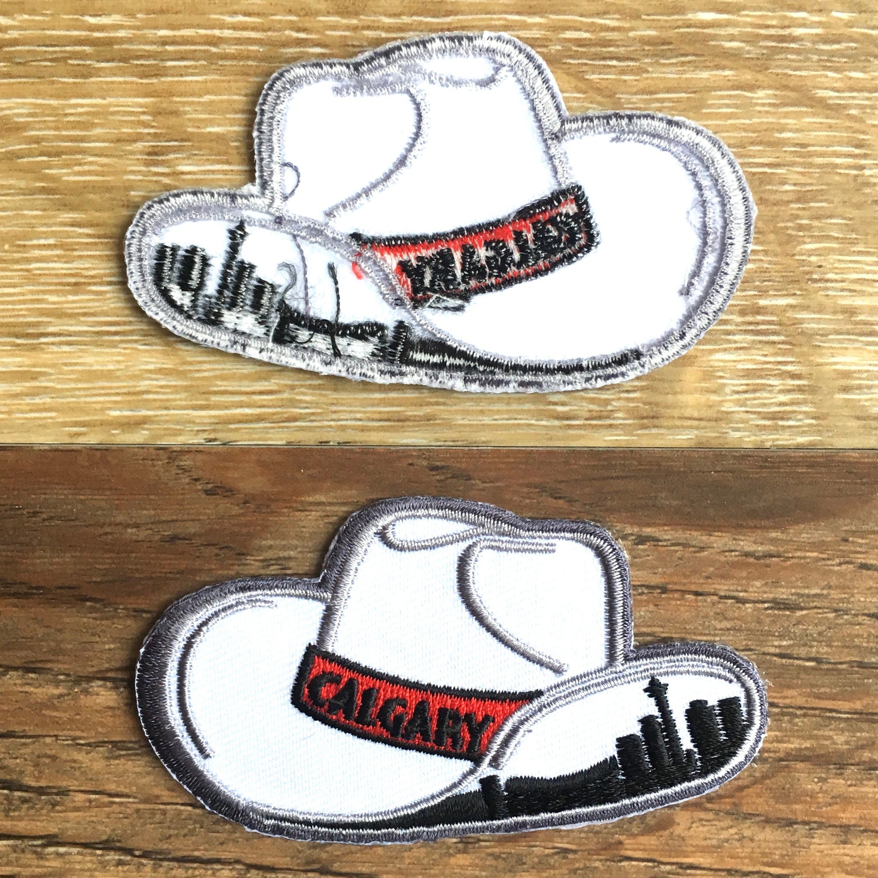 Calgary Cowboy Hat Patch