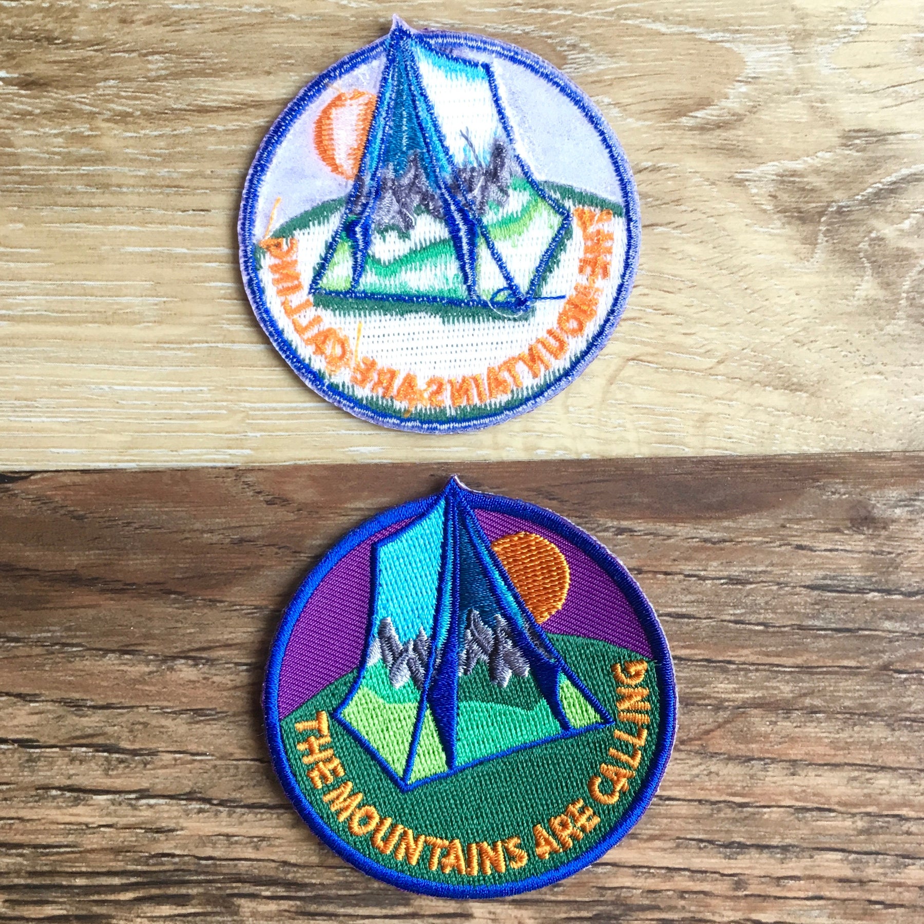 Camping Patch: Mountains Are Calling