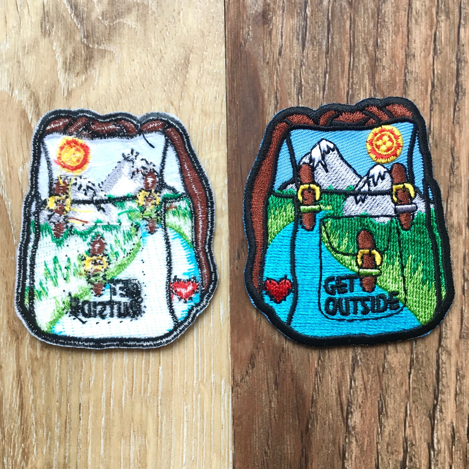Backpack Patch: Get Outside
