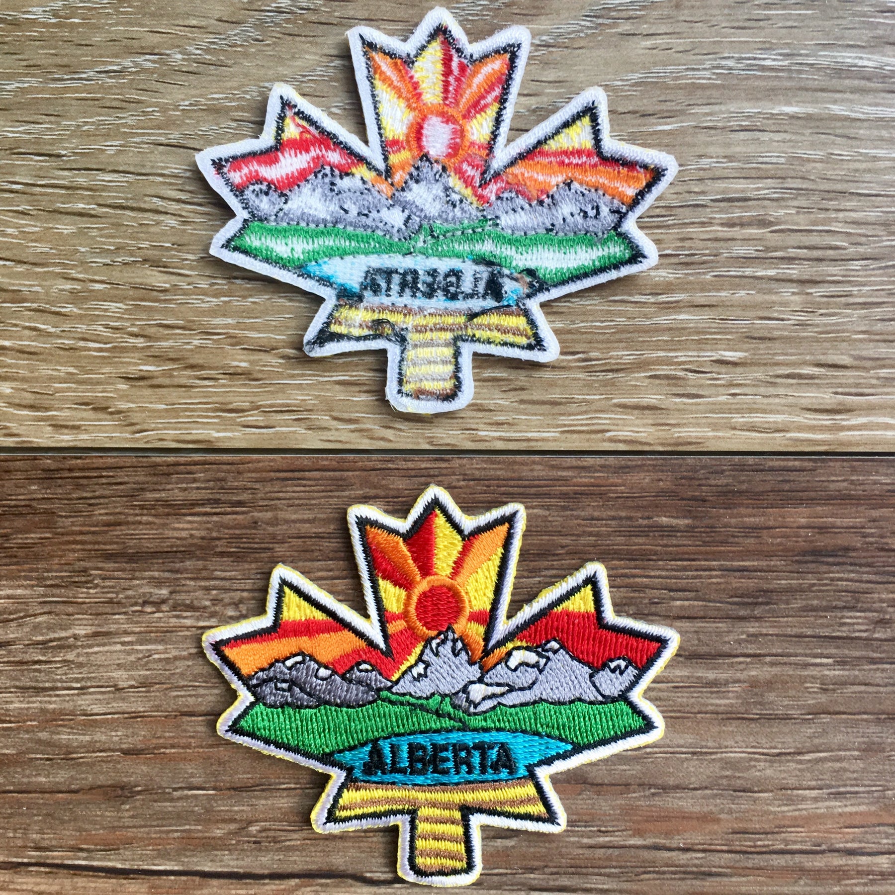 Alberta Maple Leaf Patch