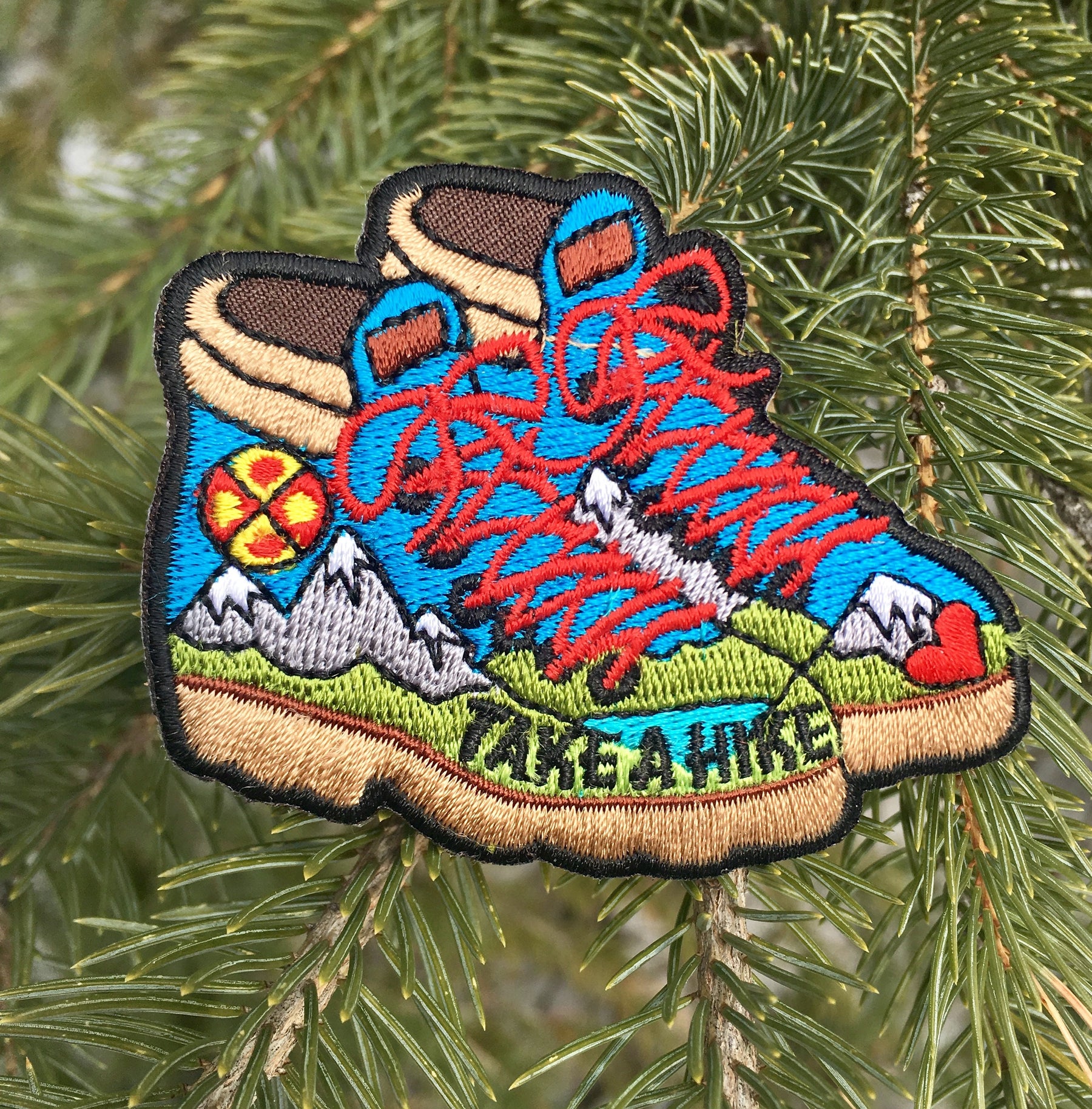 Hiking Boots Patch: Take A Hike