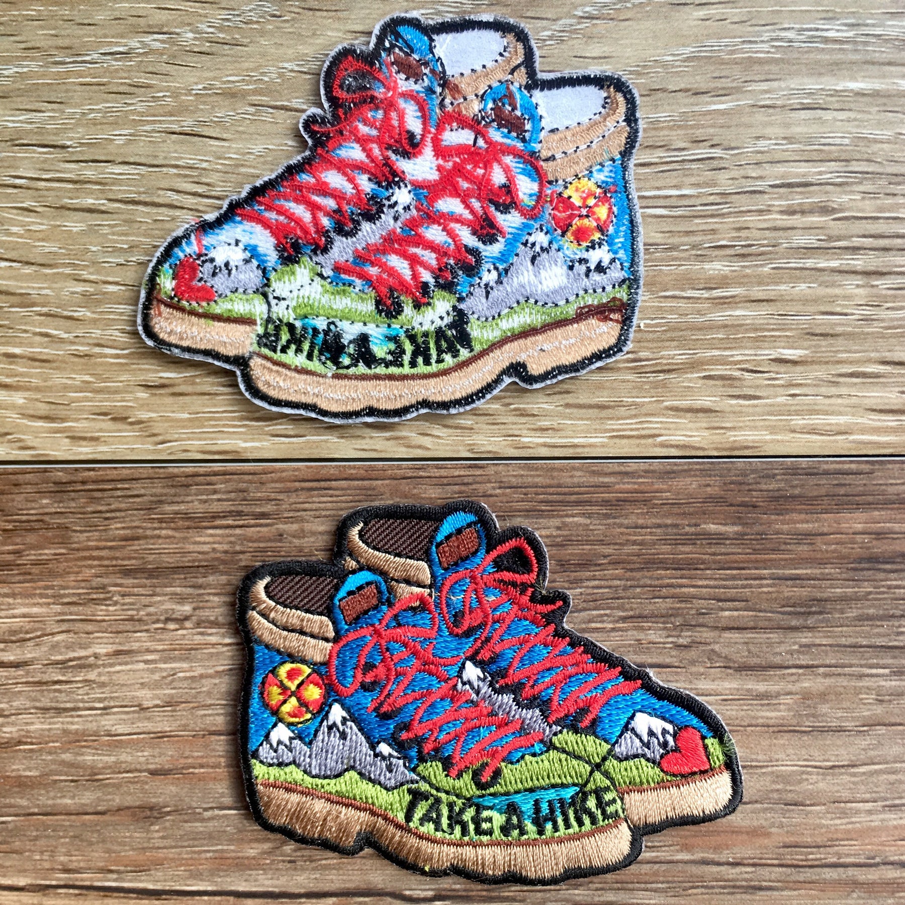Hiking Boots Patch: Take A Hike