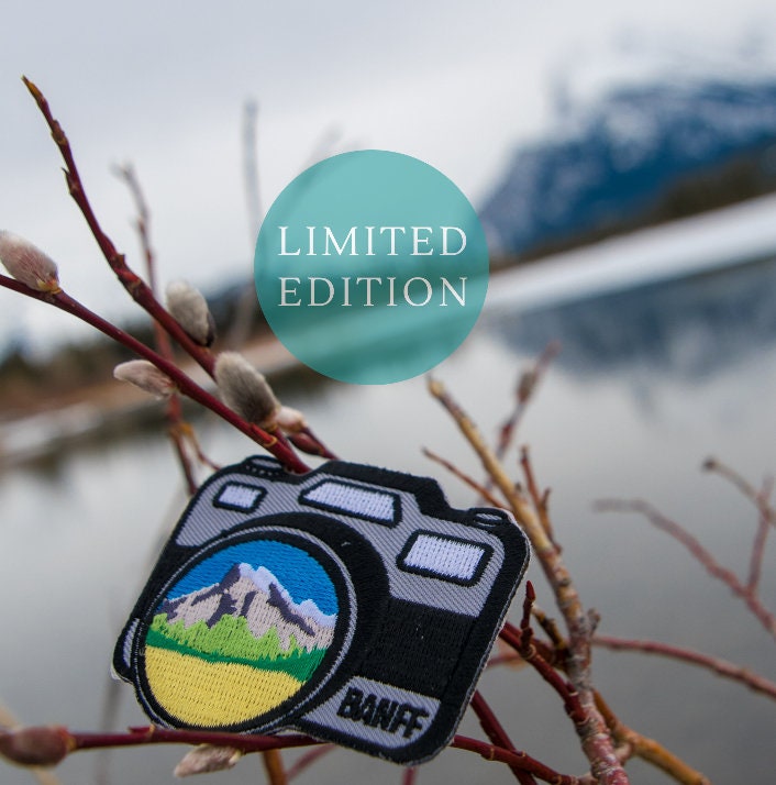 Banff Camera Patch: Spring ⌲ LIMITED EDITION
