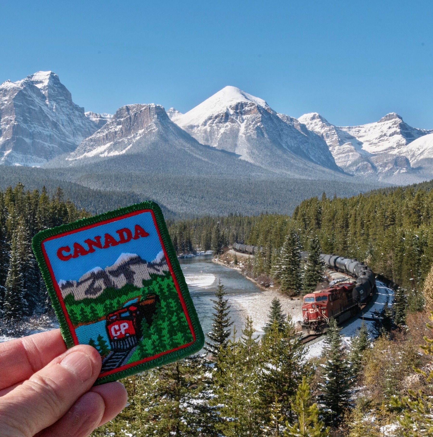 Canada Train Patch