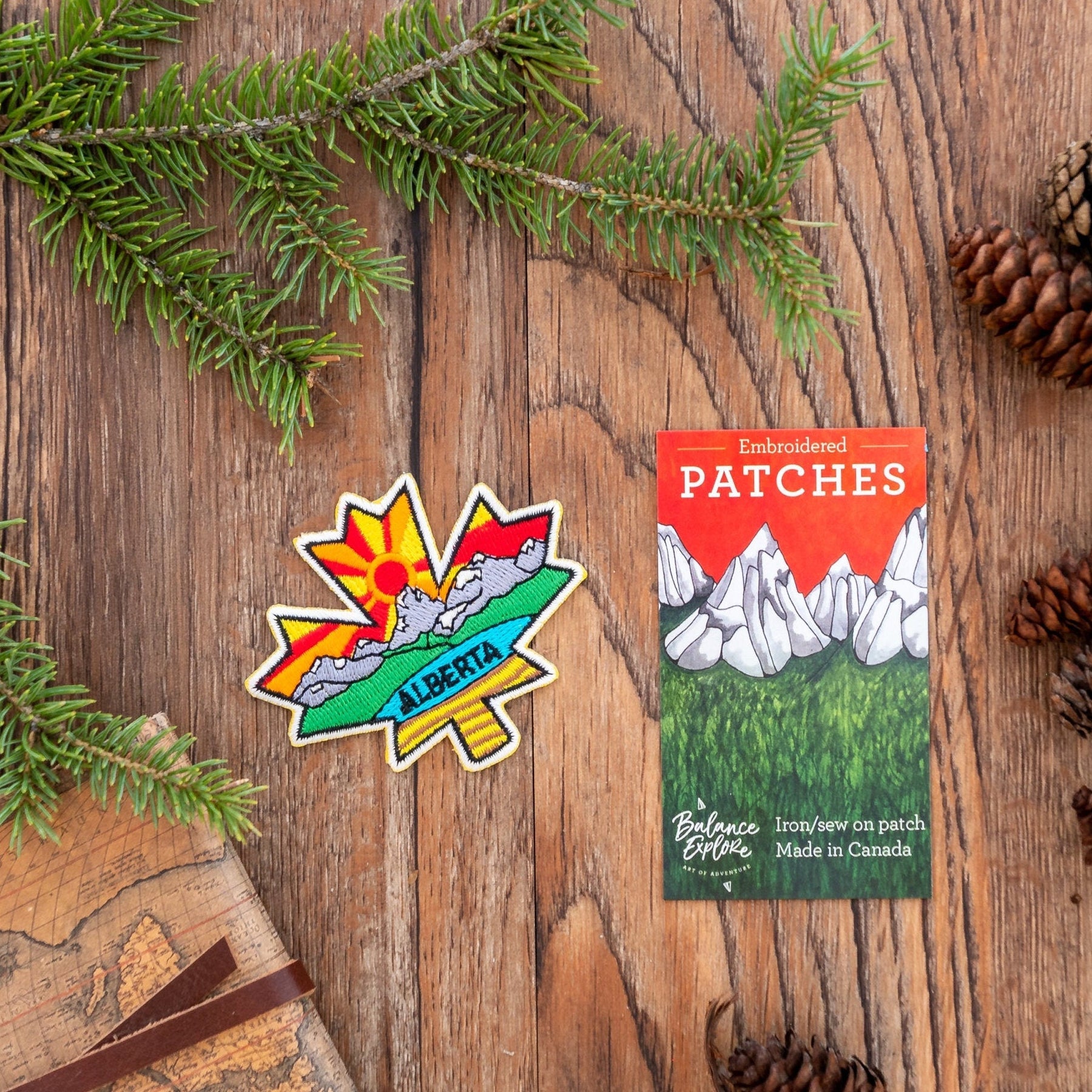 Alberta Maple Leaf Patch