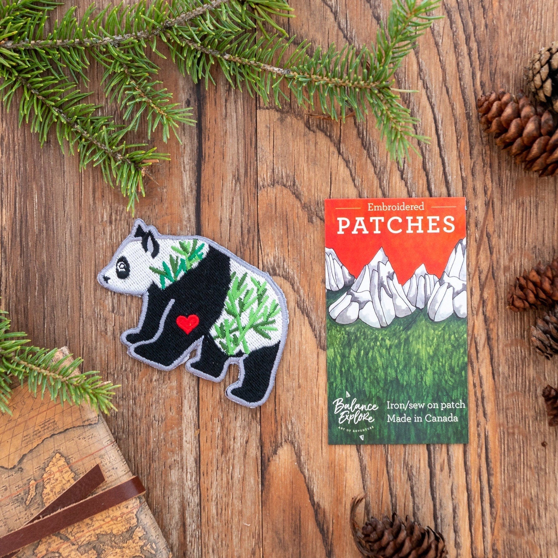 Panda Patch: Love Bamboo