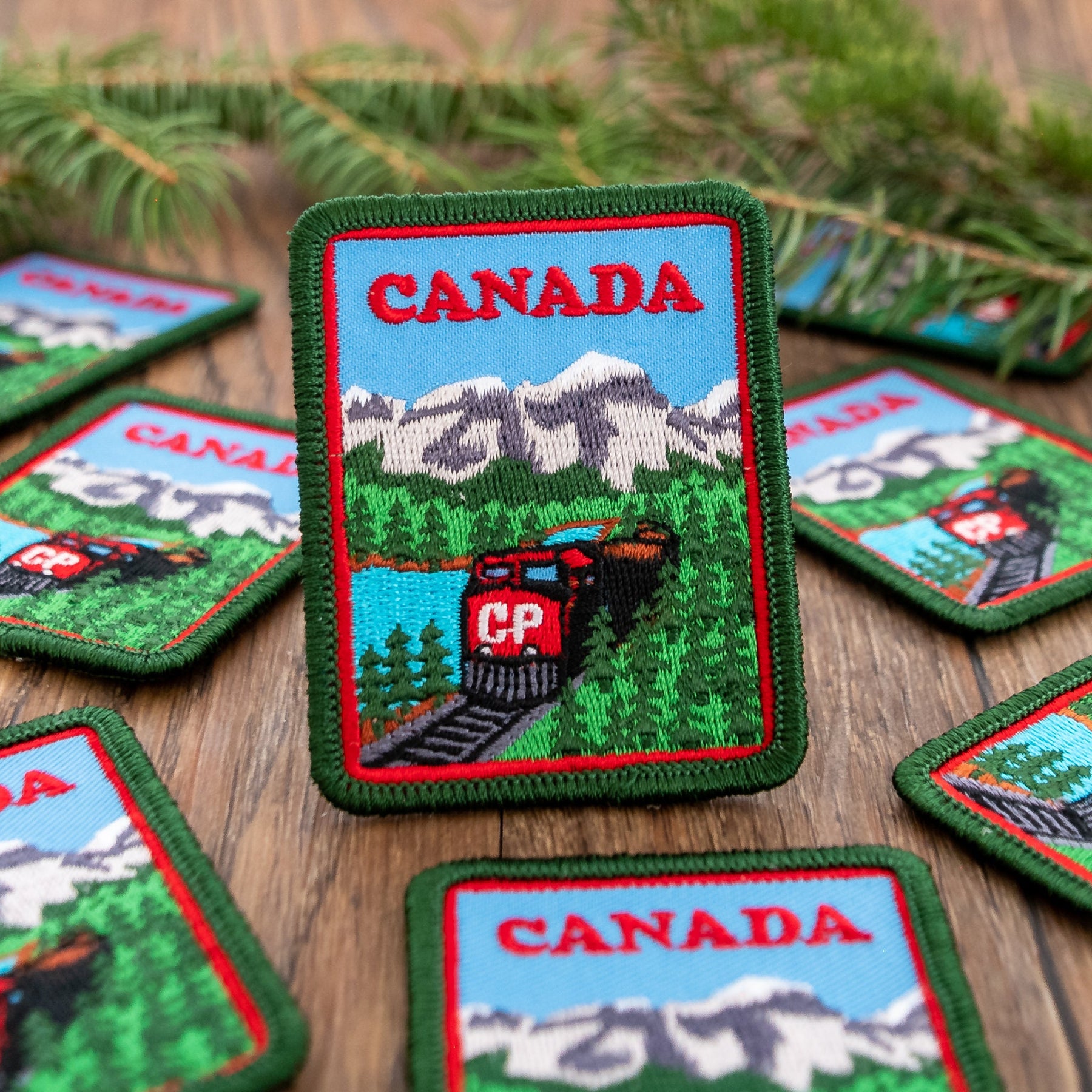 Canada Train Patch