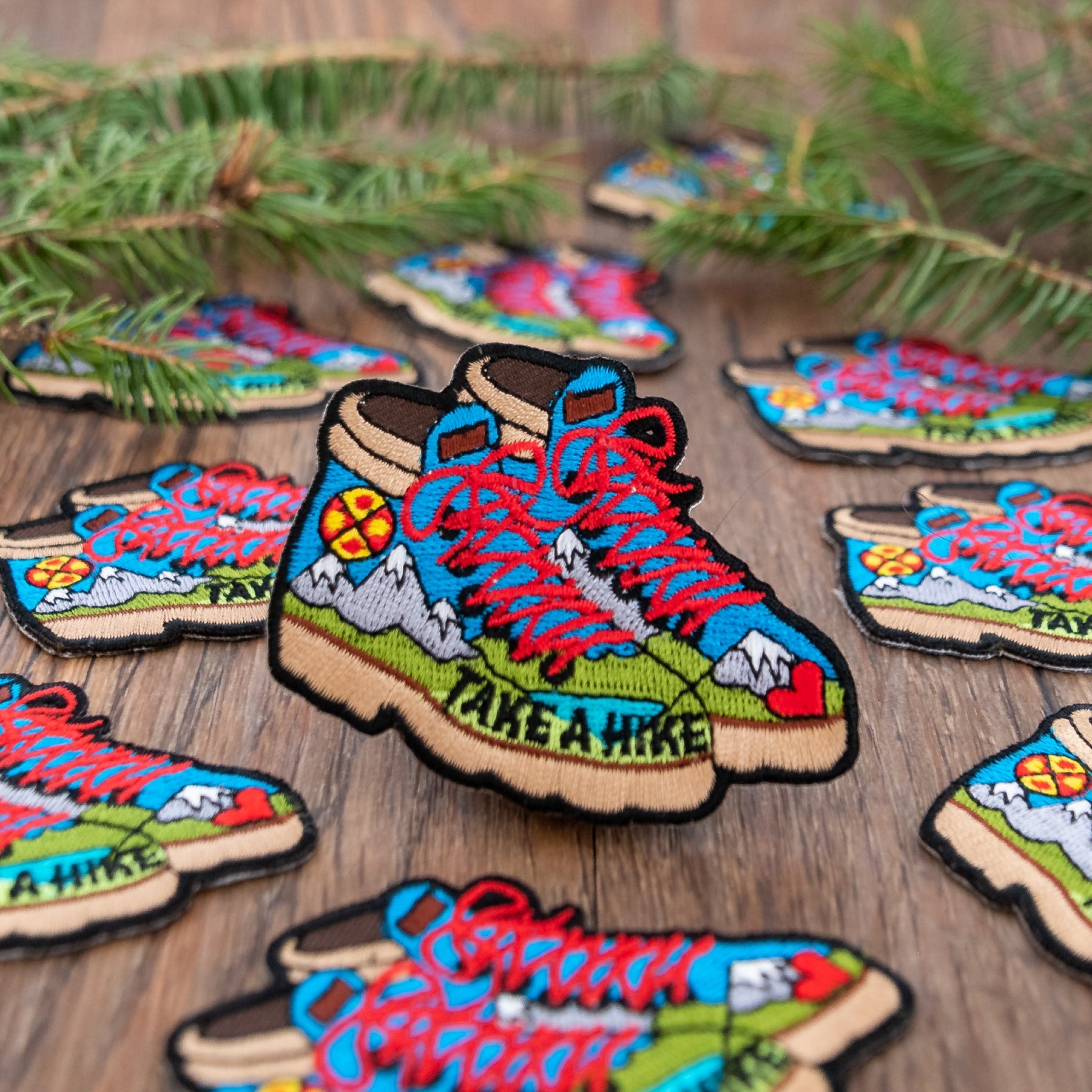 Hiking Boots Patch: Take A Hike