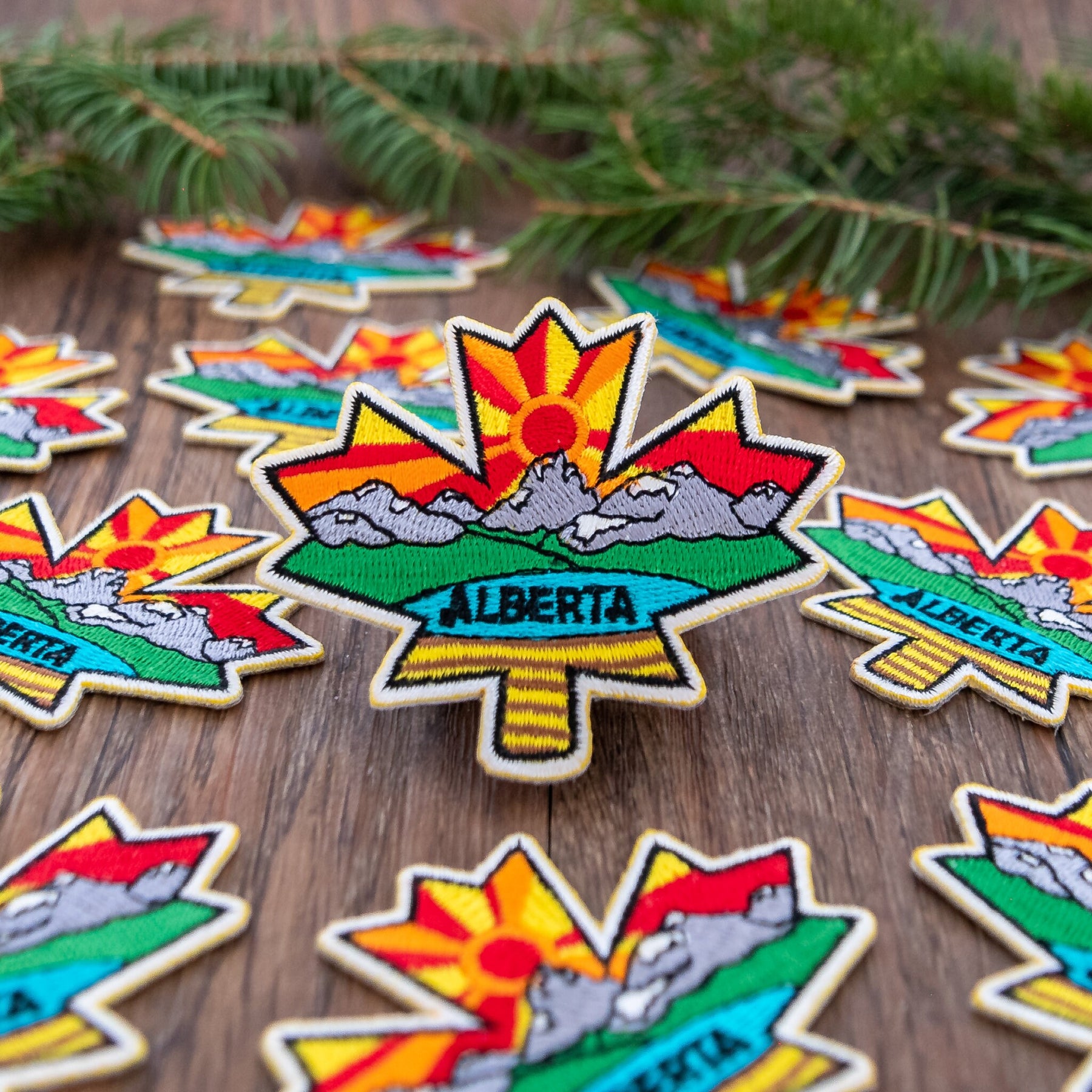 Alberta Maple Leaf Patch