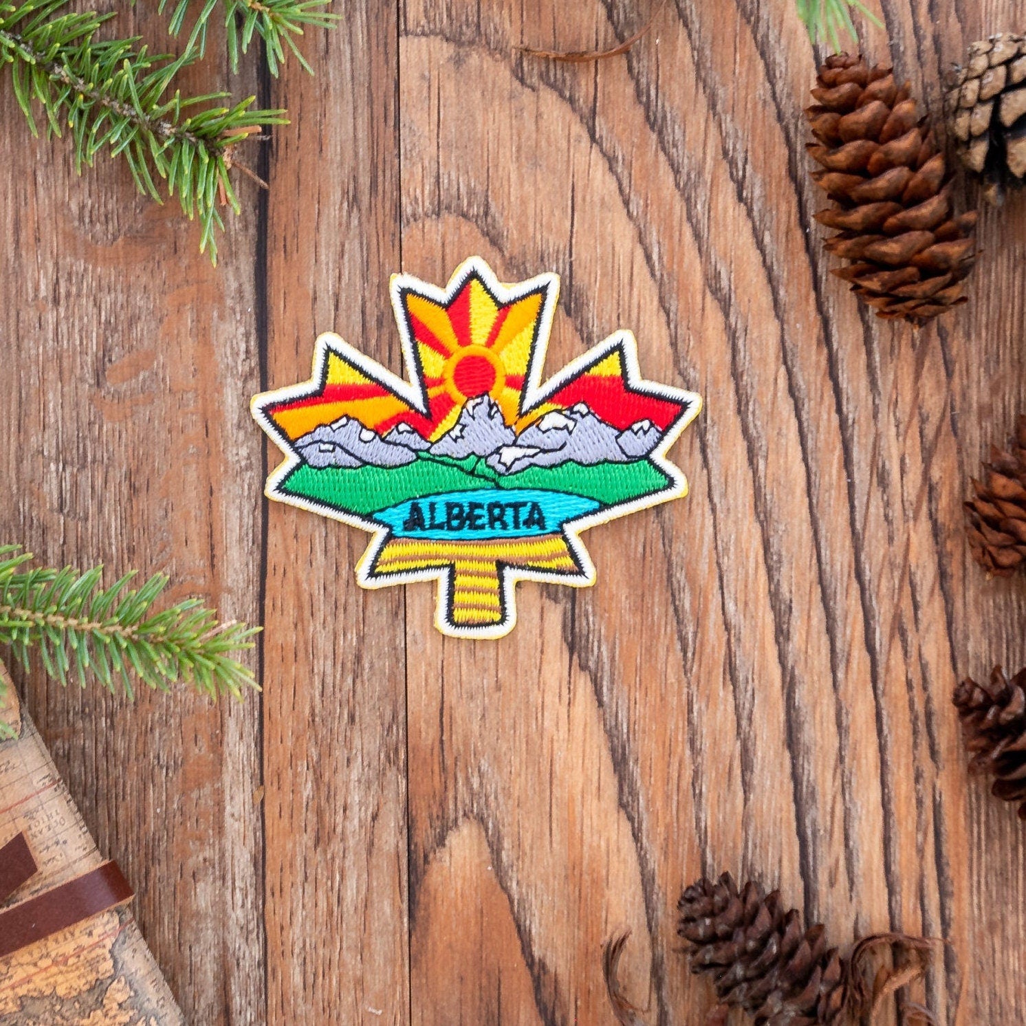 Alberta Maple Leaf Patch