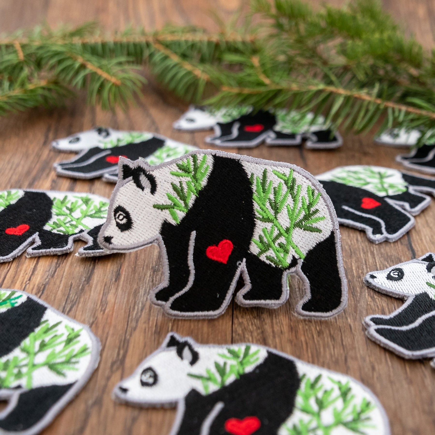 Panda Patch: Love Bamboo