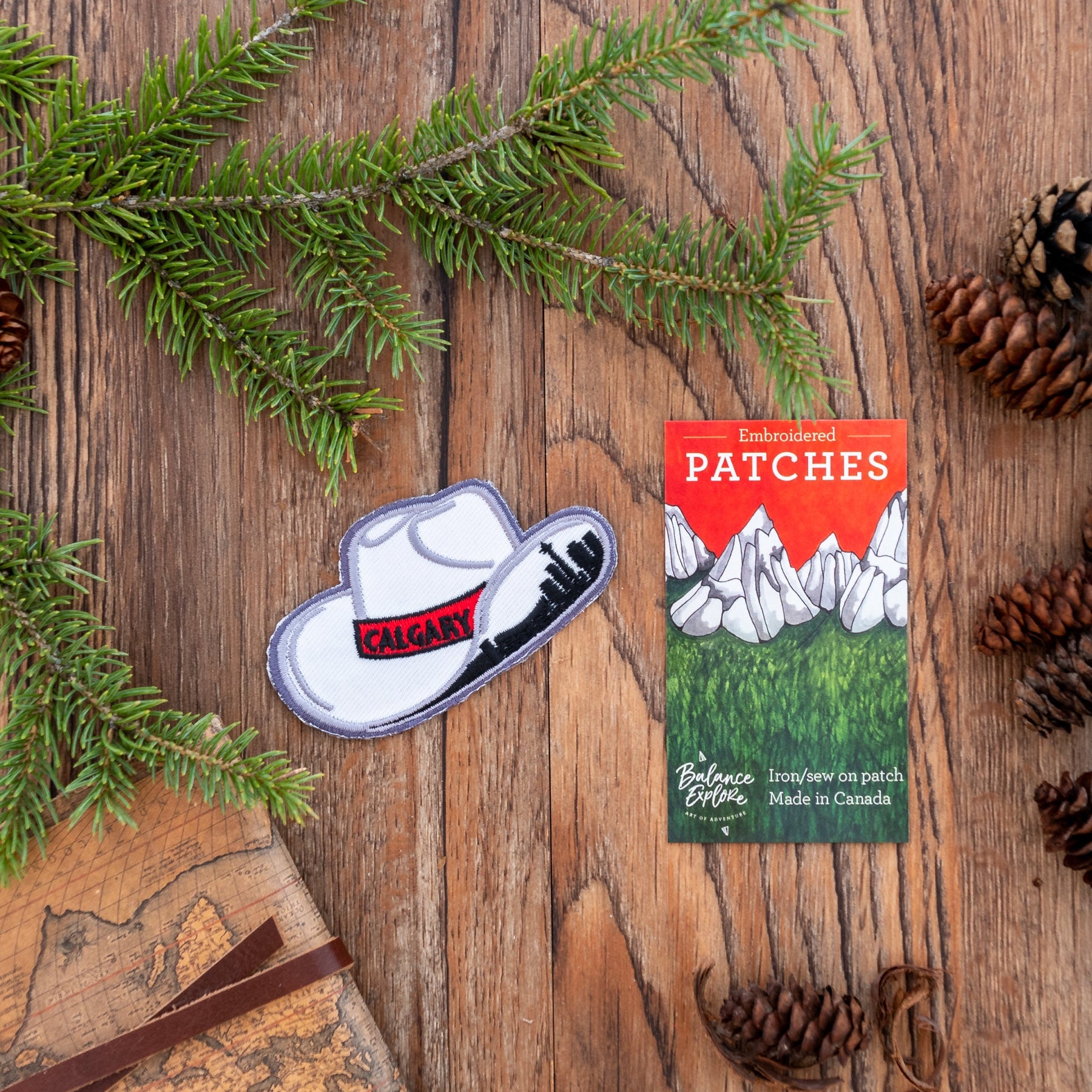 Calgary Cowboy Hat Patch